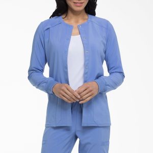 Women's EDS Essentials Snap Front Scrub Jacket