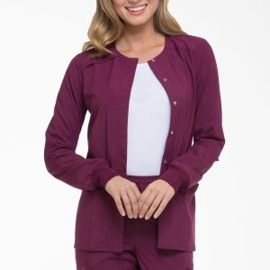 Women's EDS Essentials Snap Front Scrub Jacket