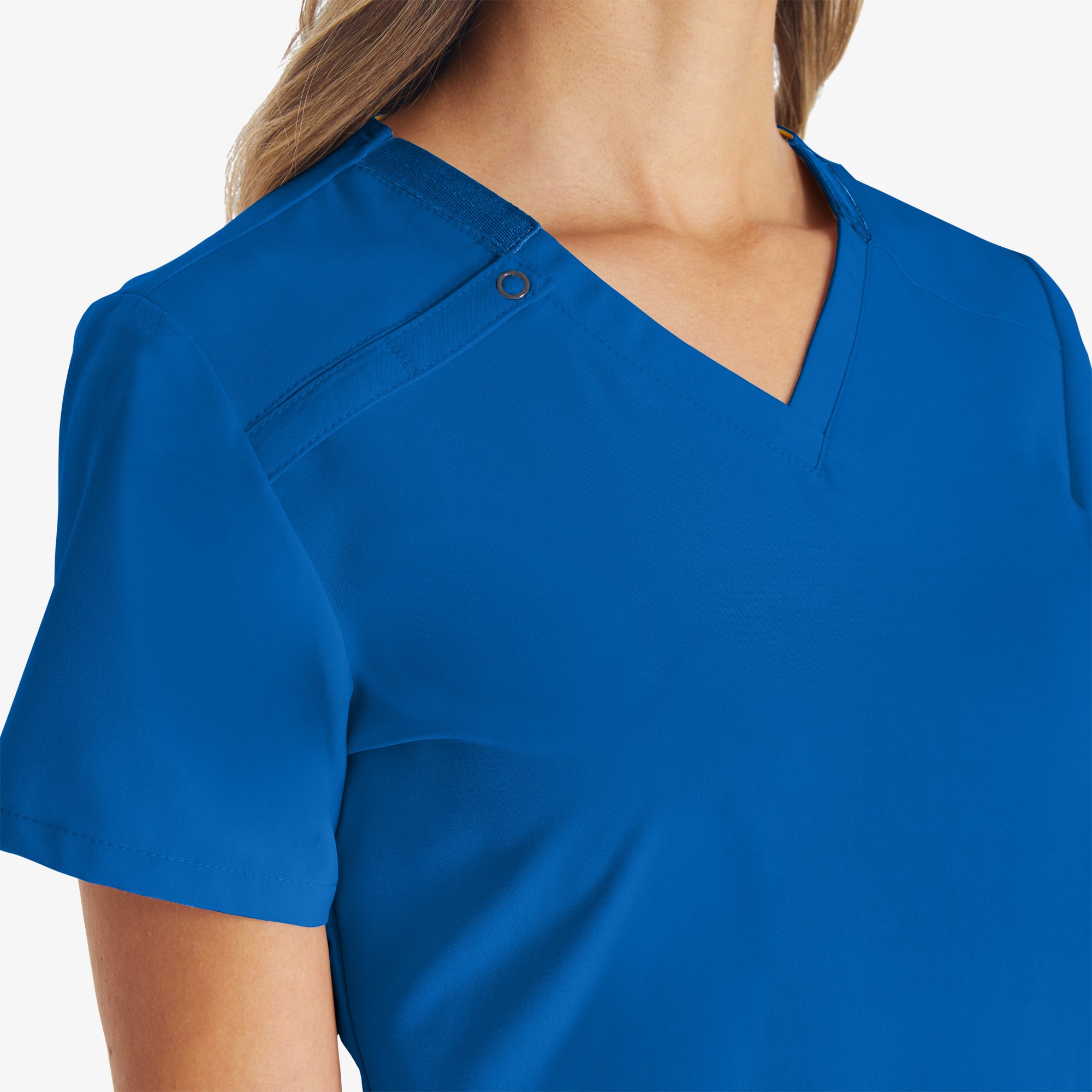 Women's EDS Essentials V-Neck Scrub Top - Image 8