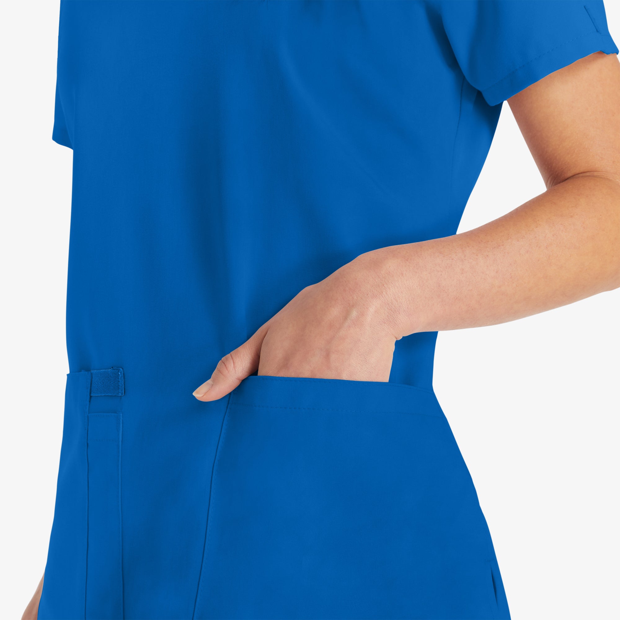 Women's EDS Essentials V-Neck Scrub Top - Image 7