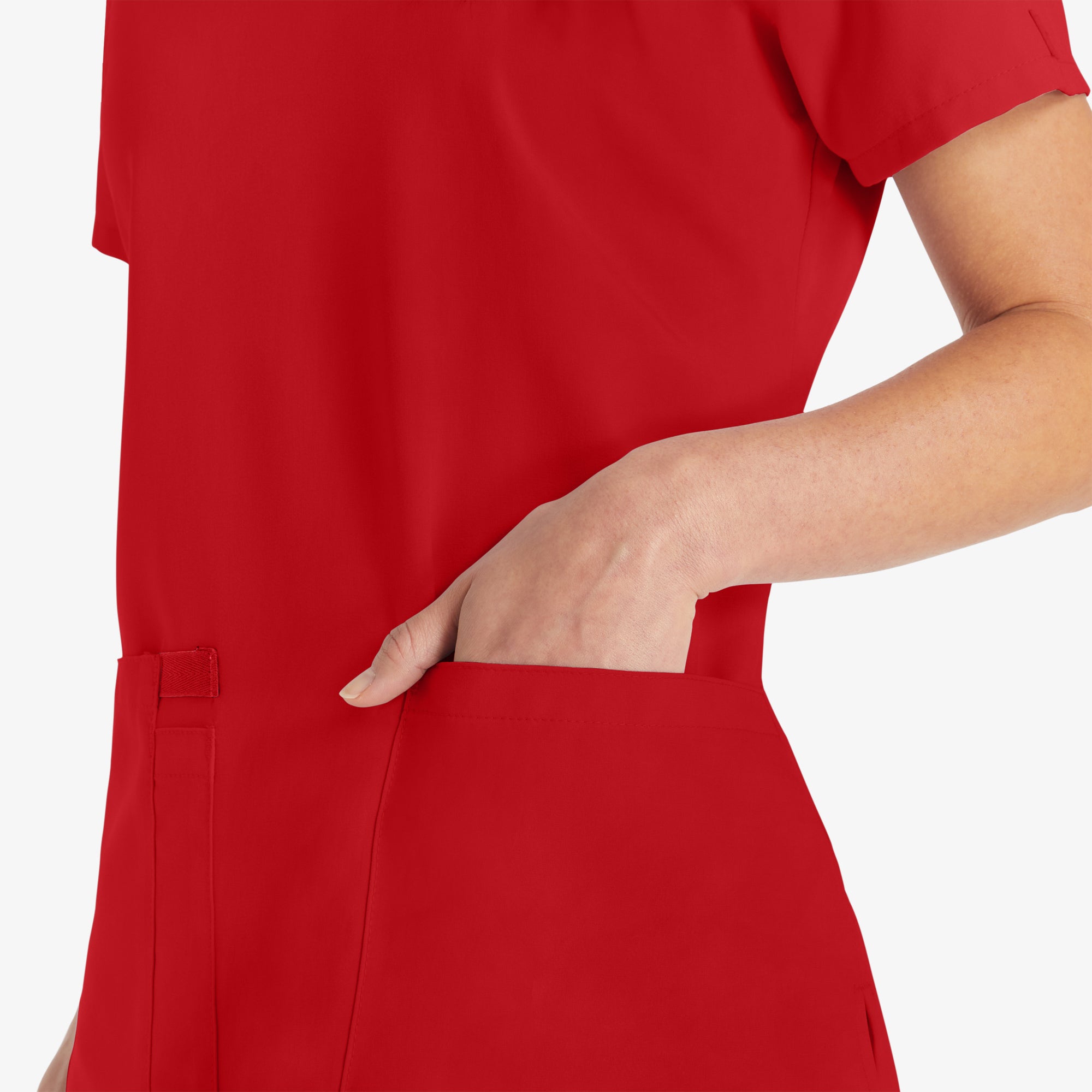 Women's EDS Essentials V-Neck Scrub Top - Image 7