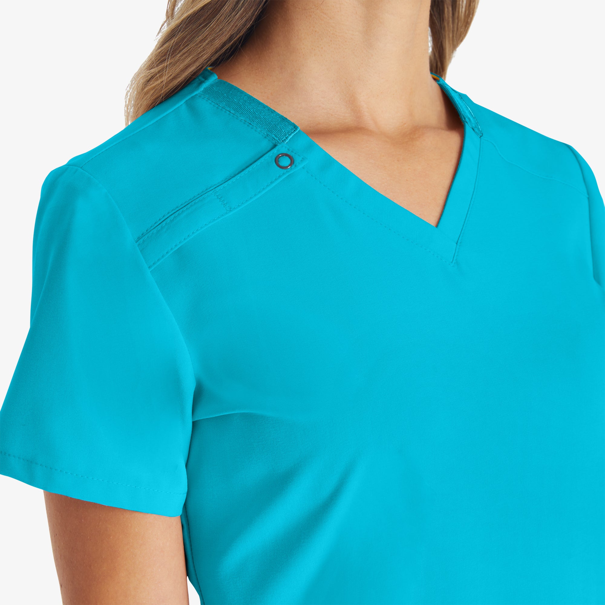 Women's EDS Essentials V-Neck Scrub Top - Image 8
