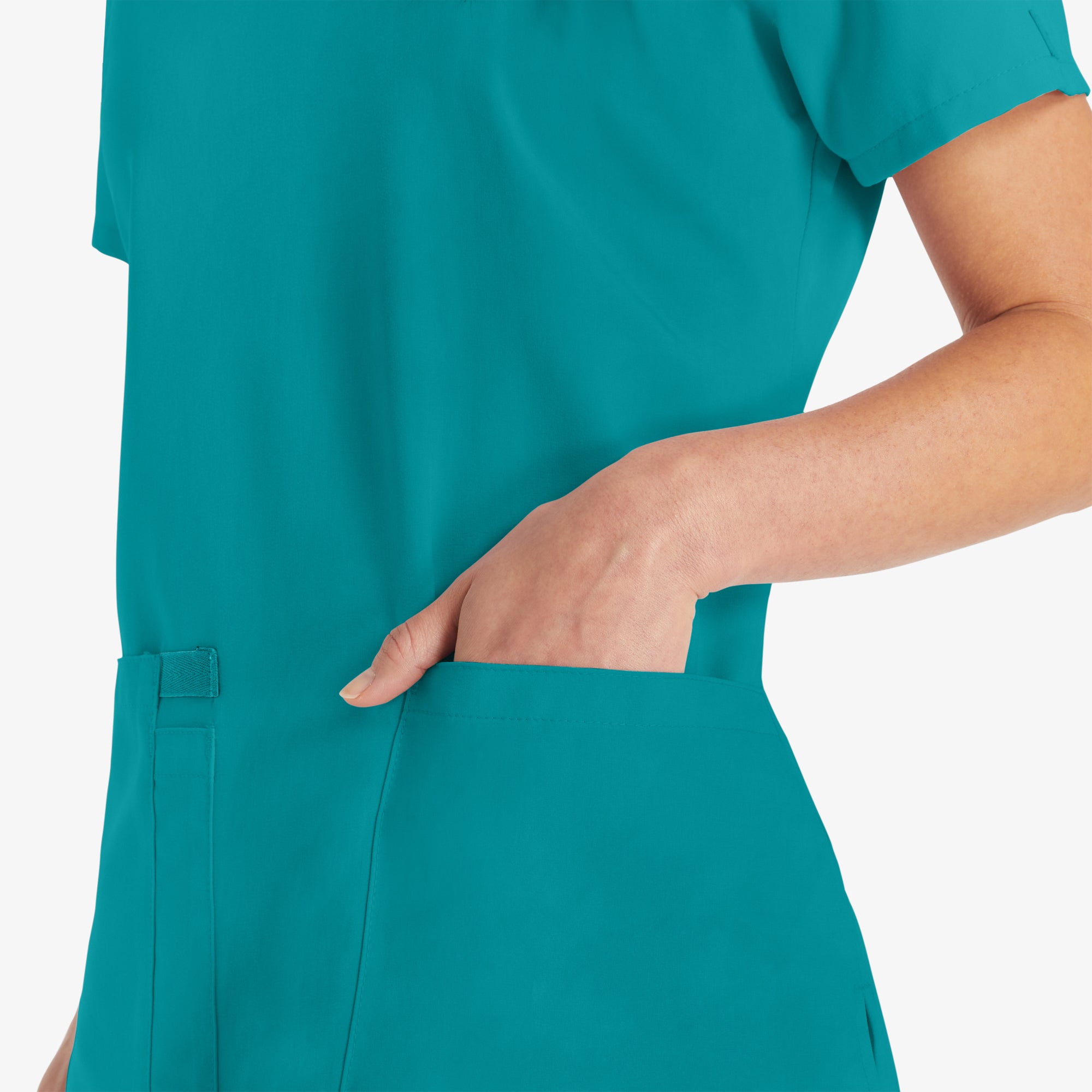 Women's EDS Essentials V-Neck Scrub Top - Image 7