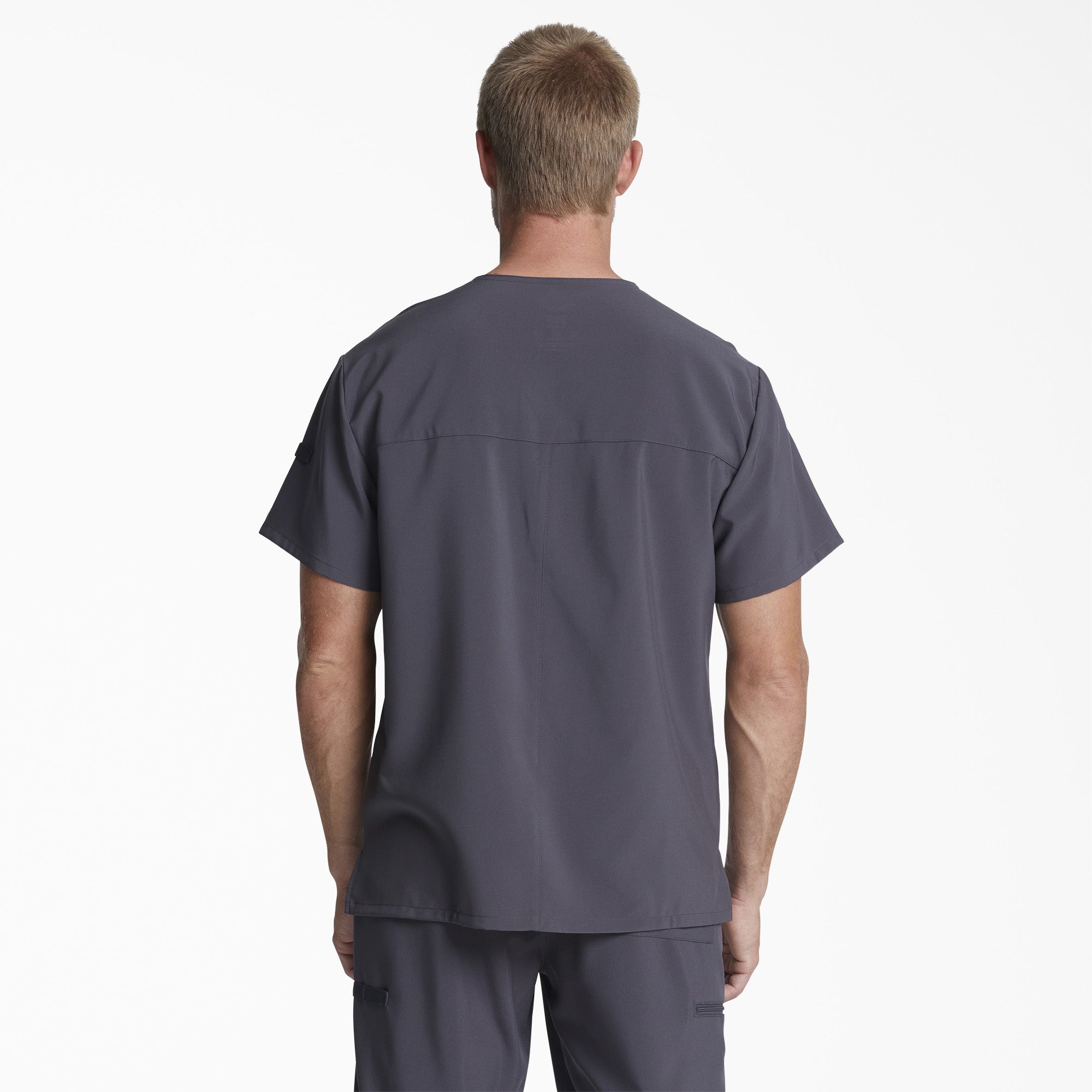 Men's EDS Essentials Tuckable V-Neck Scrub Top - Image 2