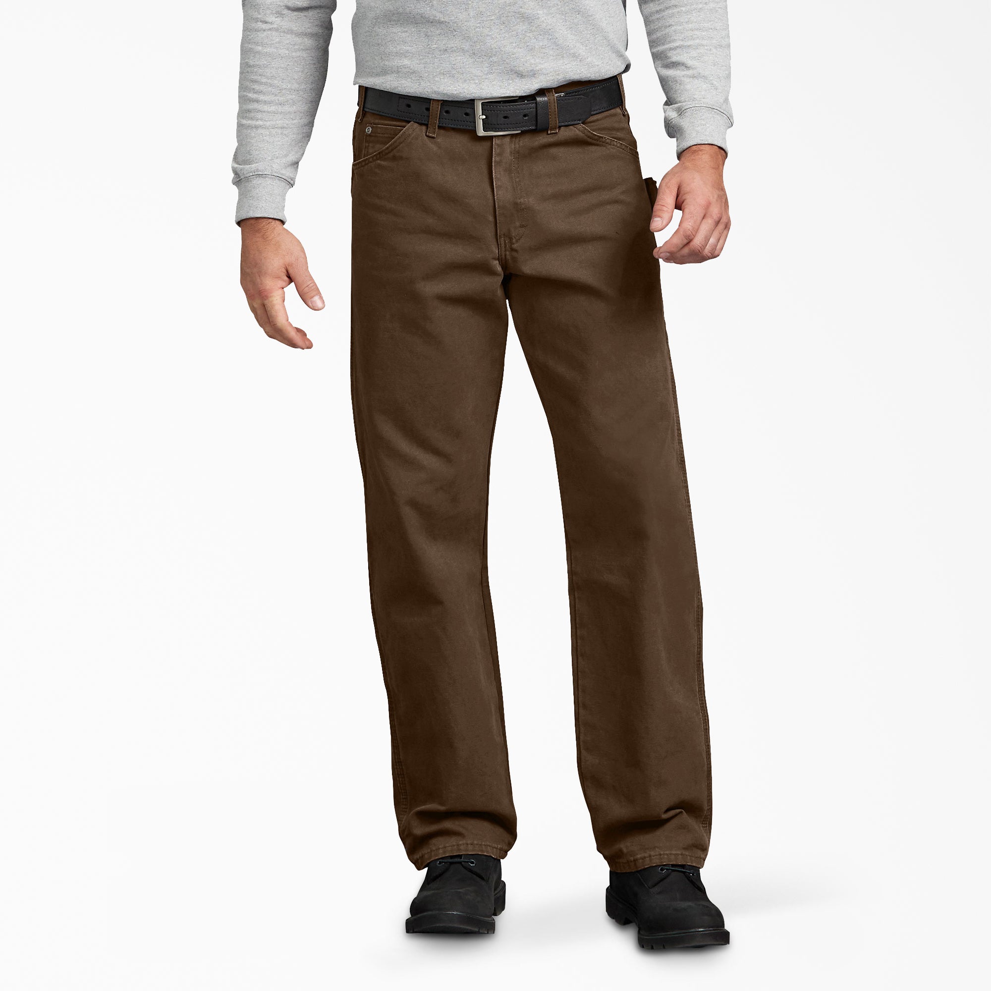 Relaxed Fit Sanded Duck Carpenter Pants
