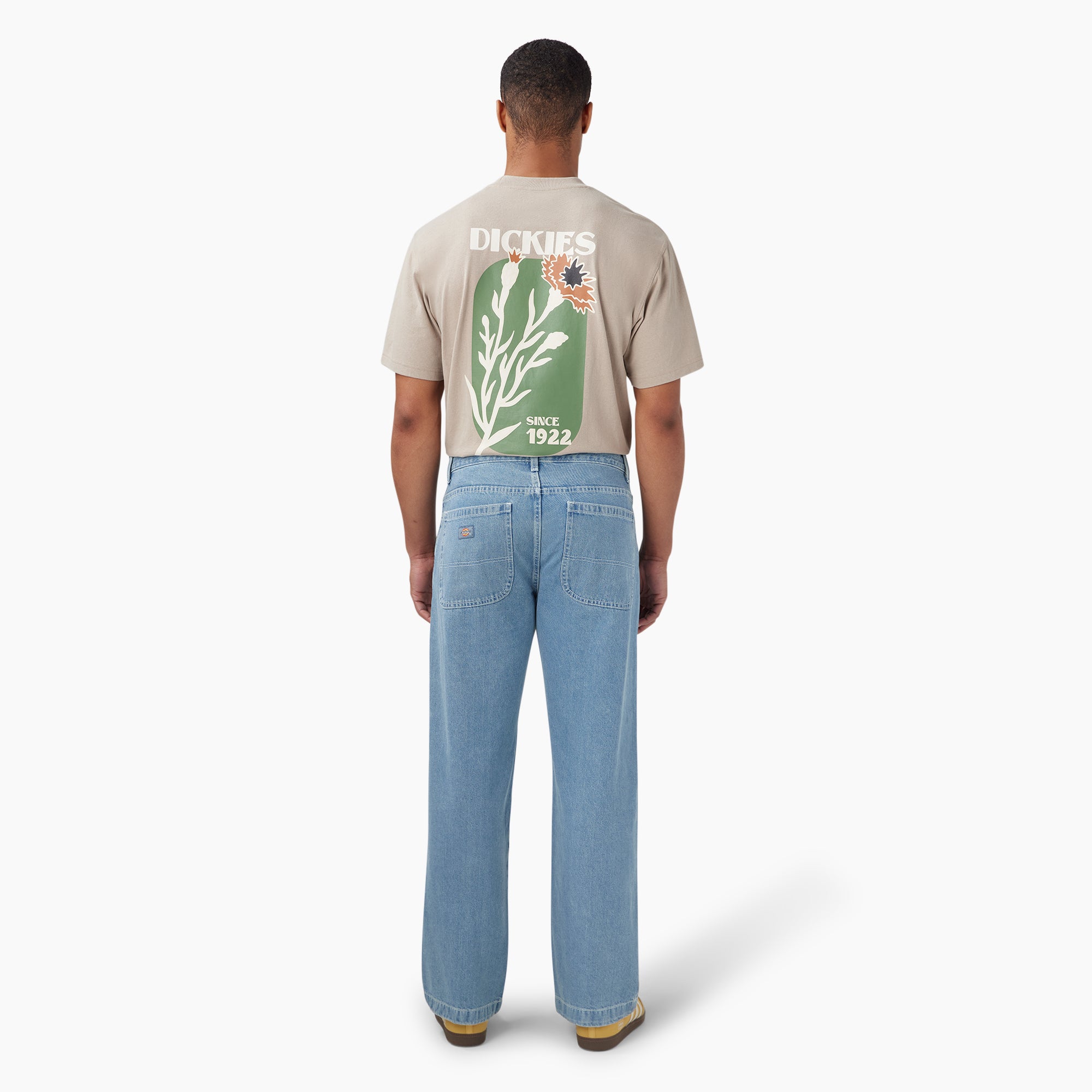 Loose Fit Double Knee Jeans - Image 6