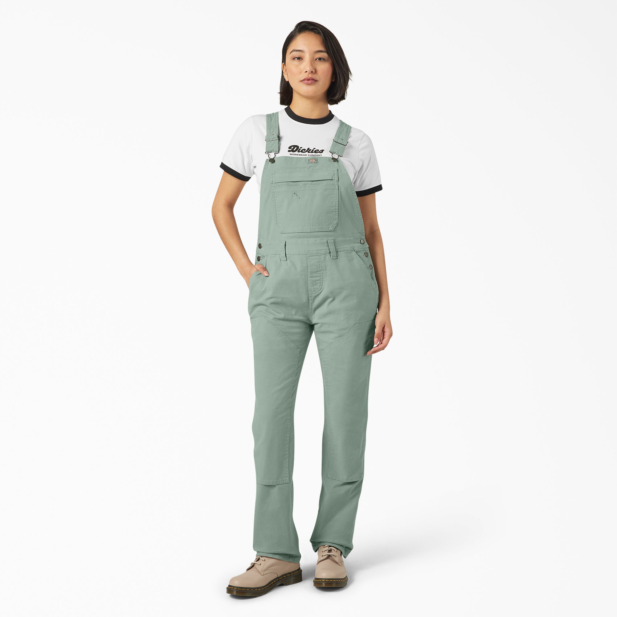 Women's Double Front Bib Overalls - Image 5