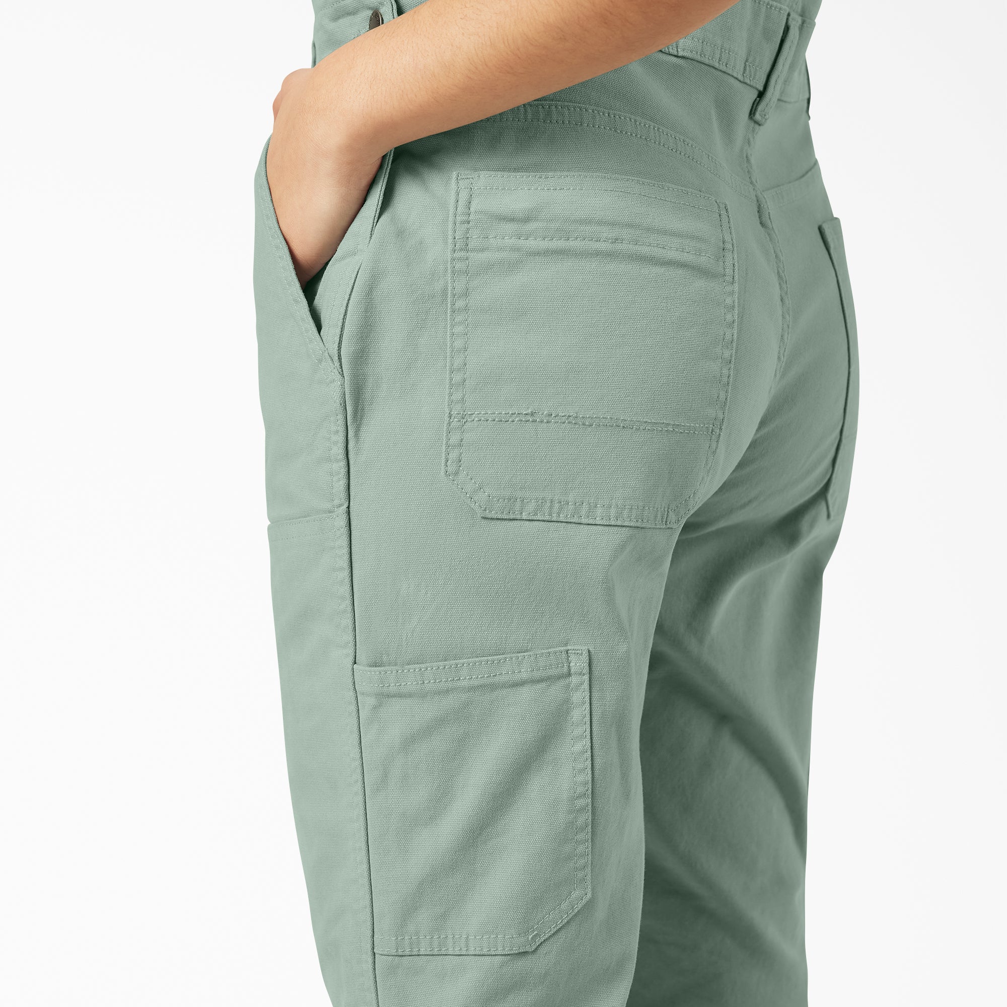 Women's Double Front Bib Overalls - Image 8