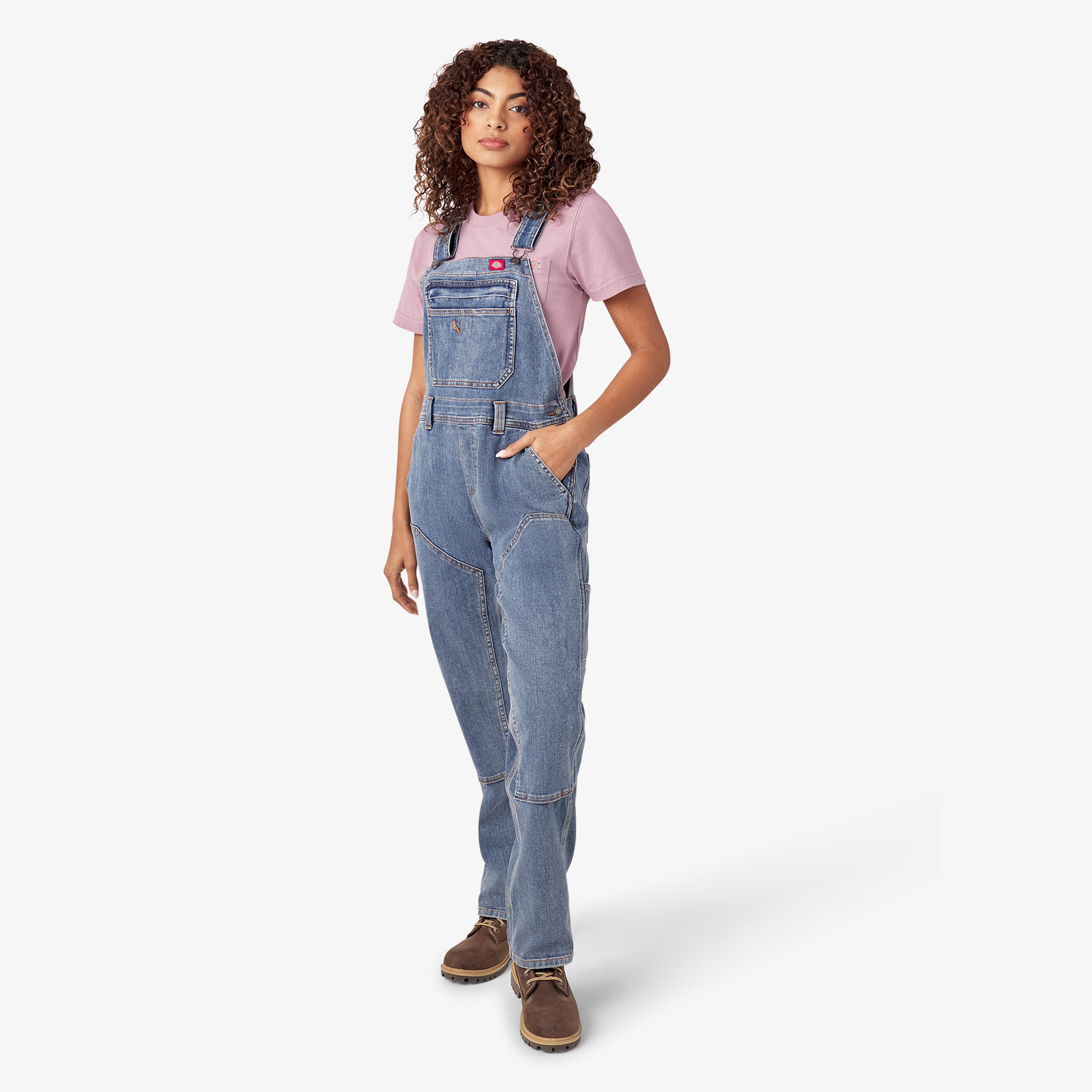 Women's Double Front Bib Overalls - Image 14