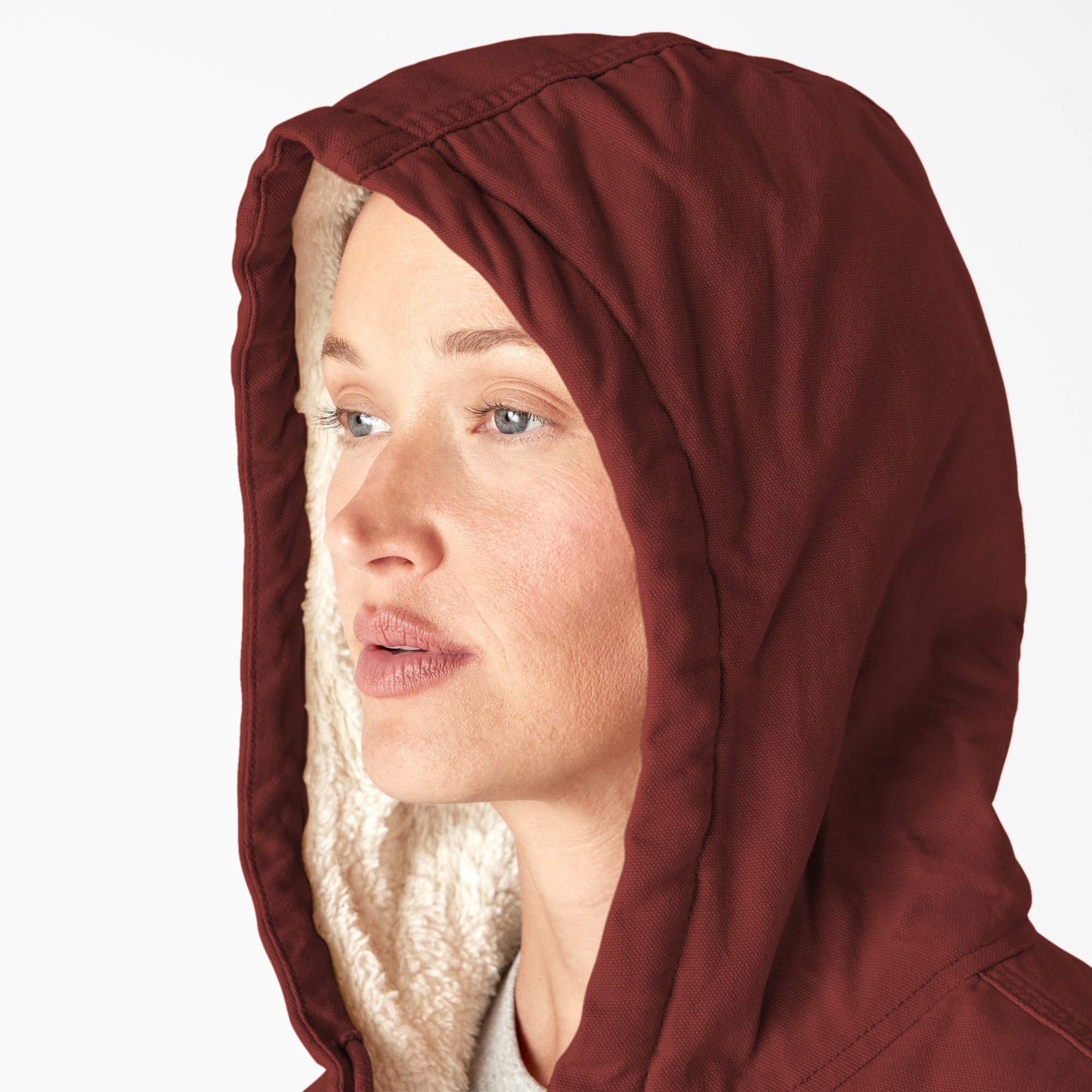 Women's Fleece Lined Duck Canvas Jacket - Image 5