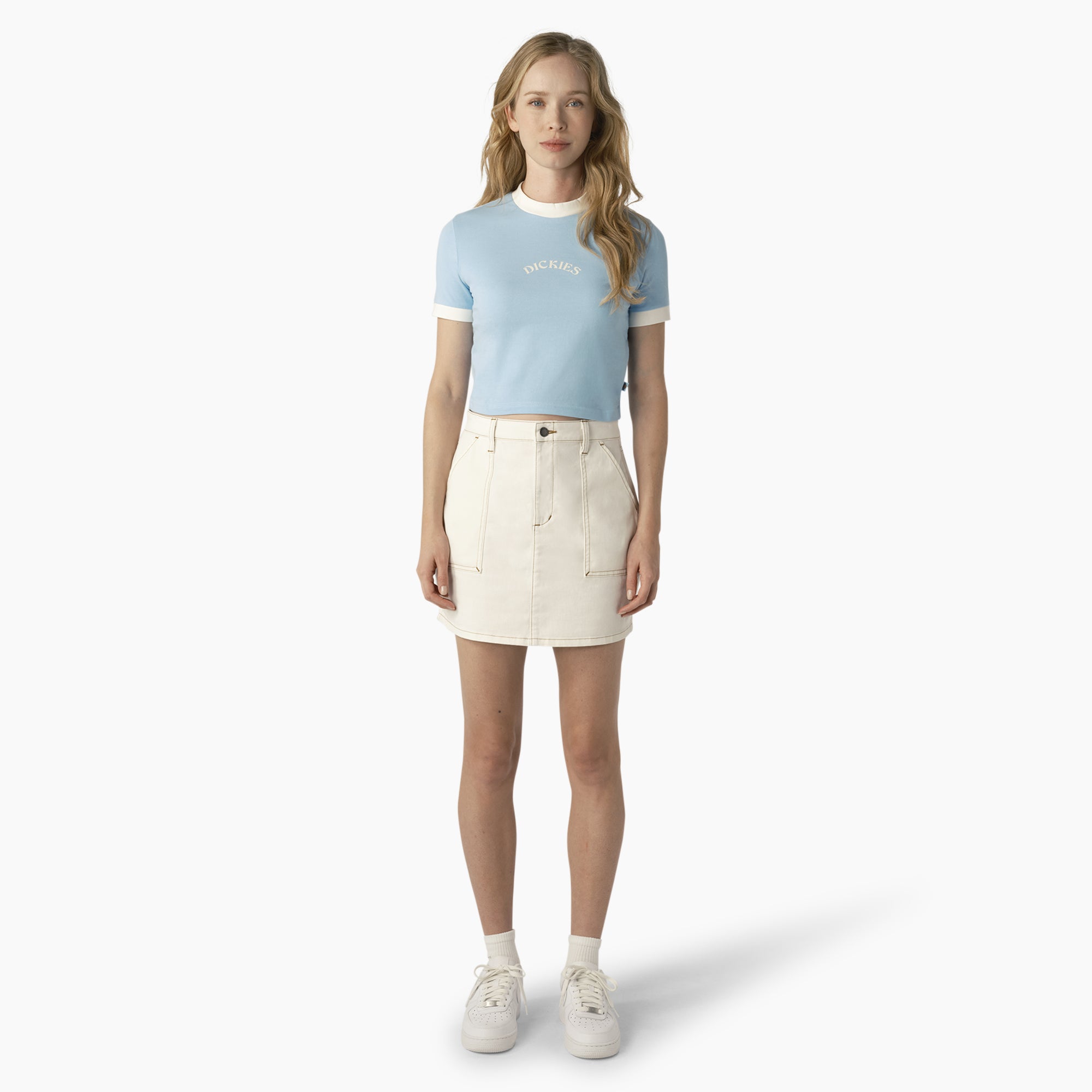 Women's High Waisted Carpenter Skirt - Image 4
