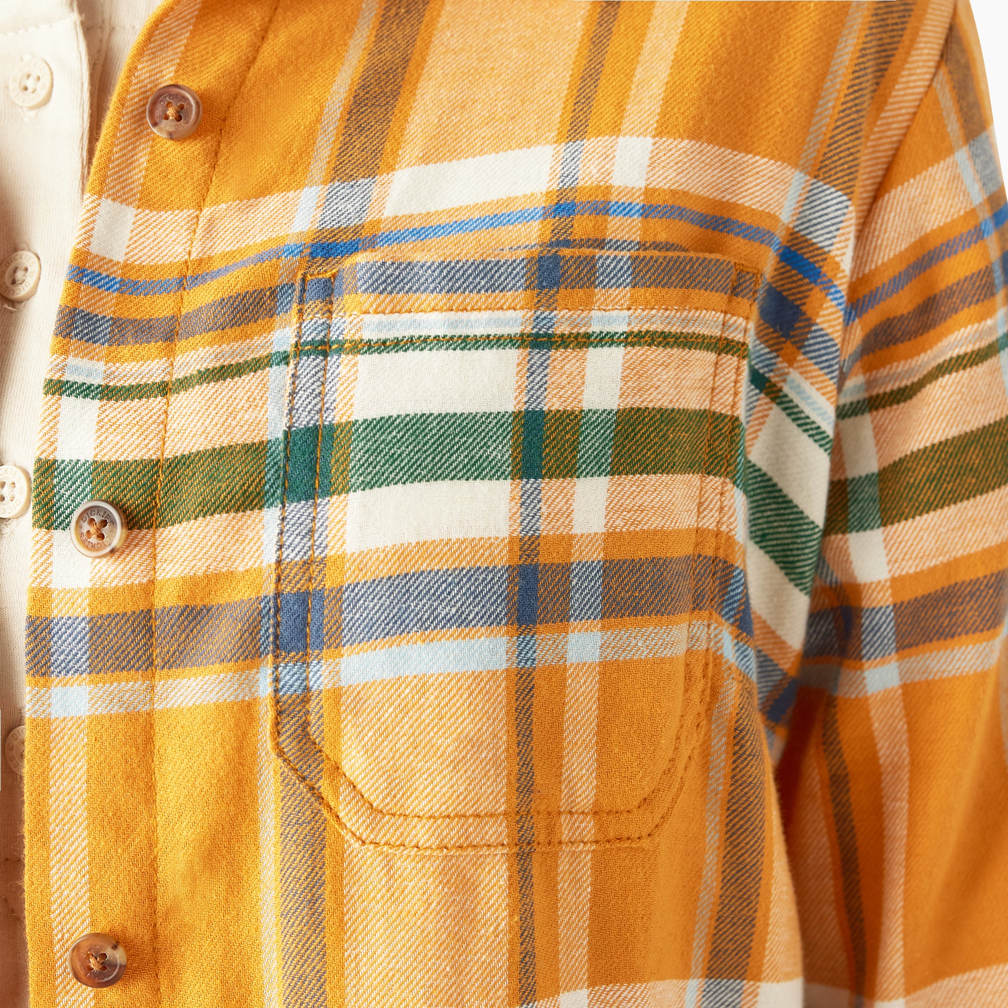 Women's Plaid Flannel Long Sleeve Shirt - Image 6