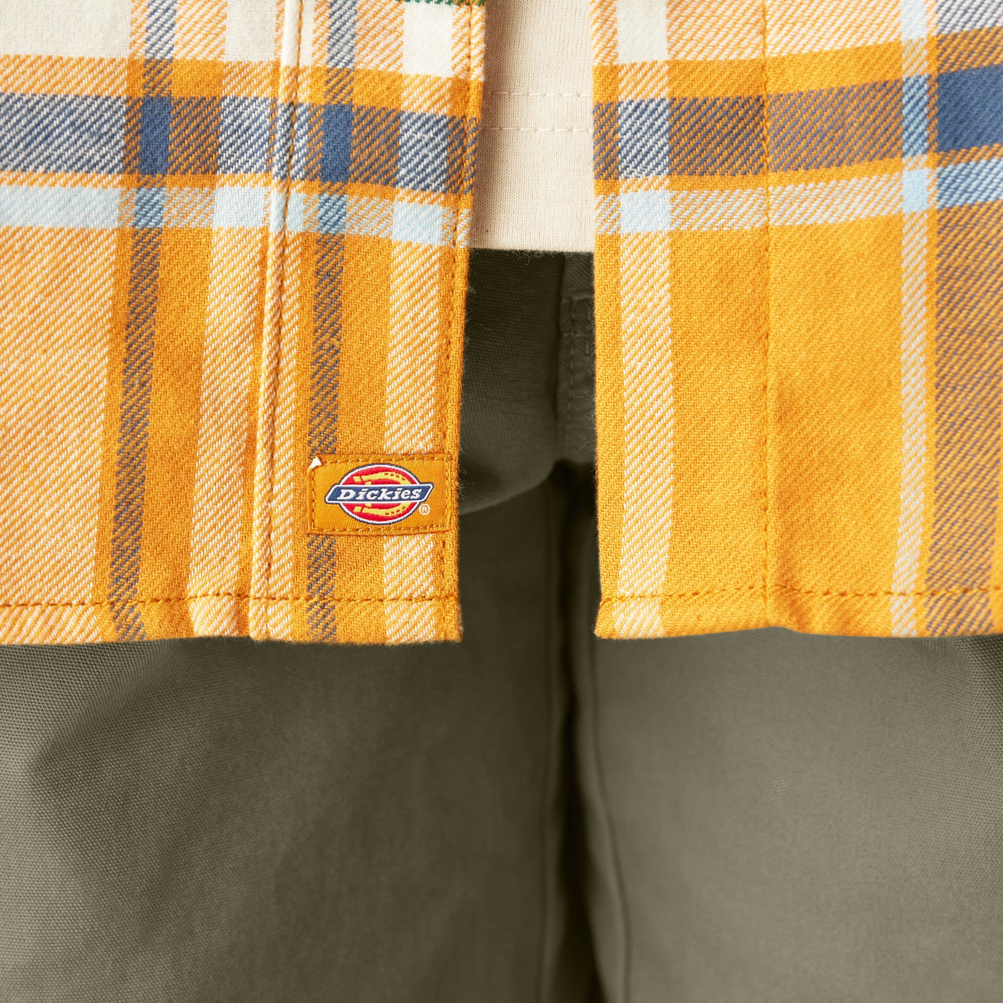 Women's Plaid Flannel Long Sleeve Shirt - Image 7