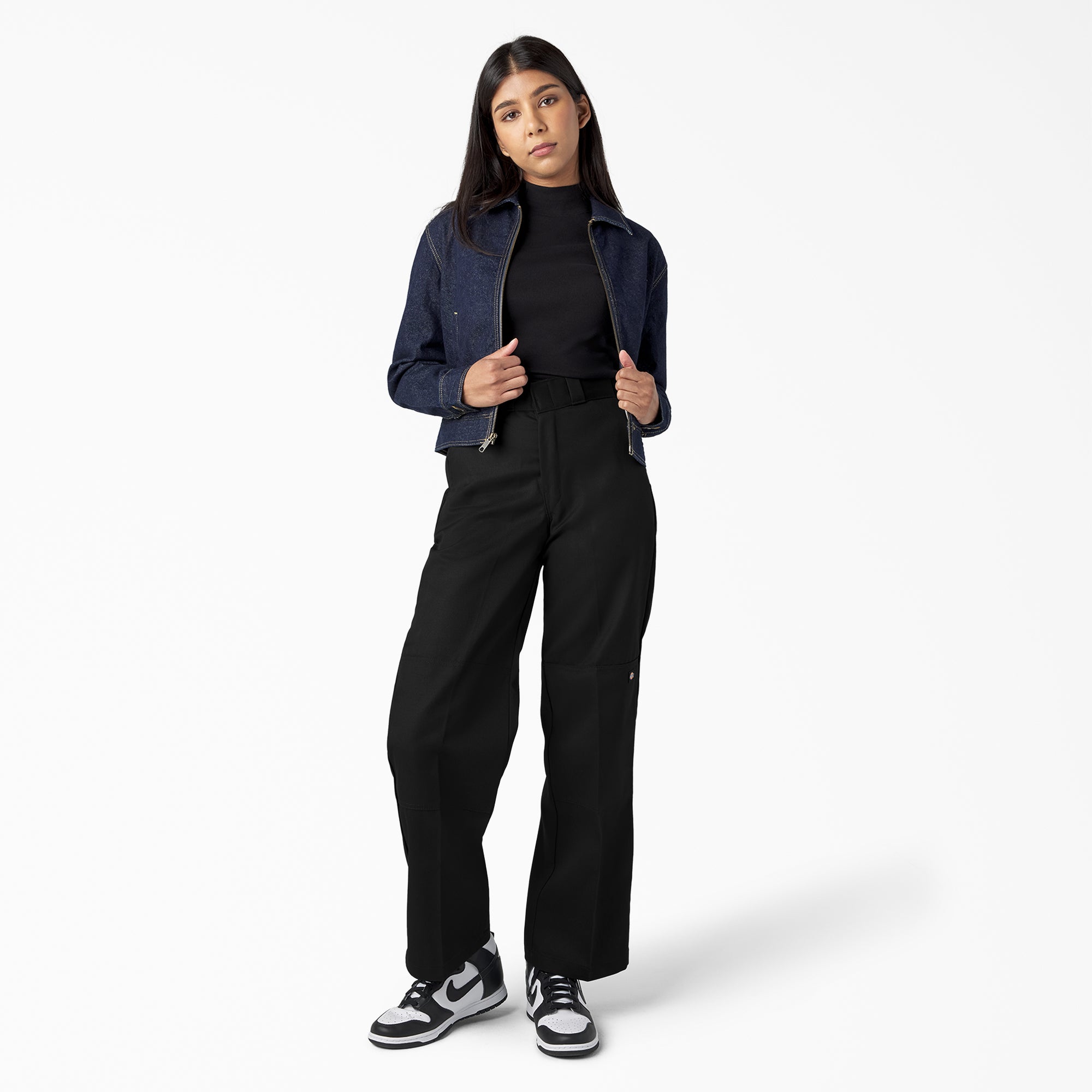 Women's Loose Fit Double Knee Work Pants - Image 16