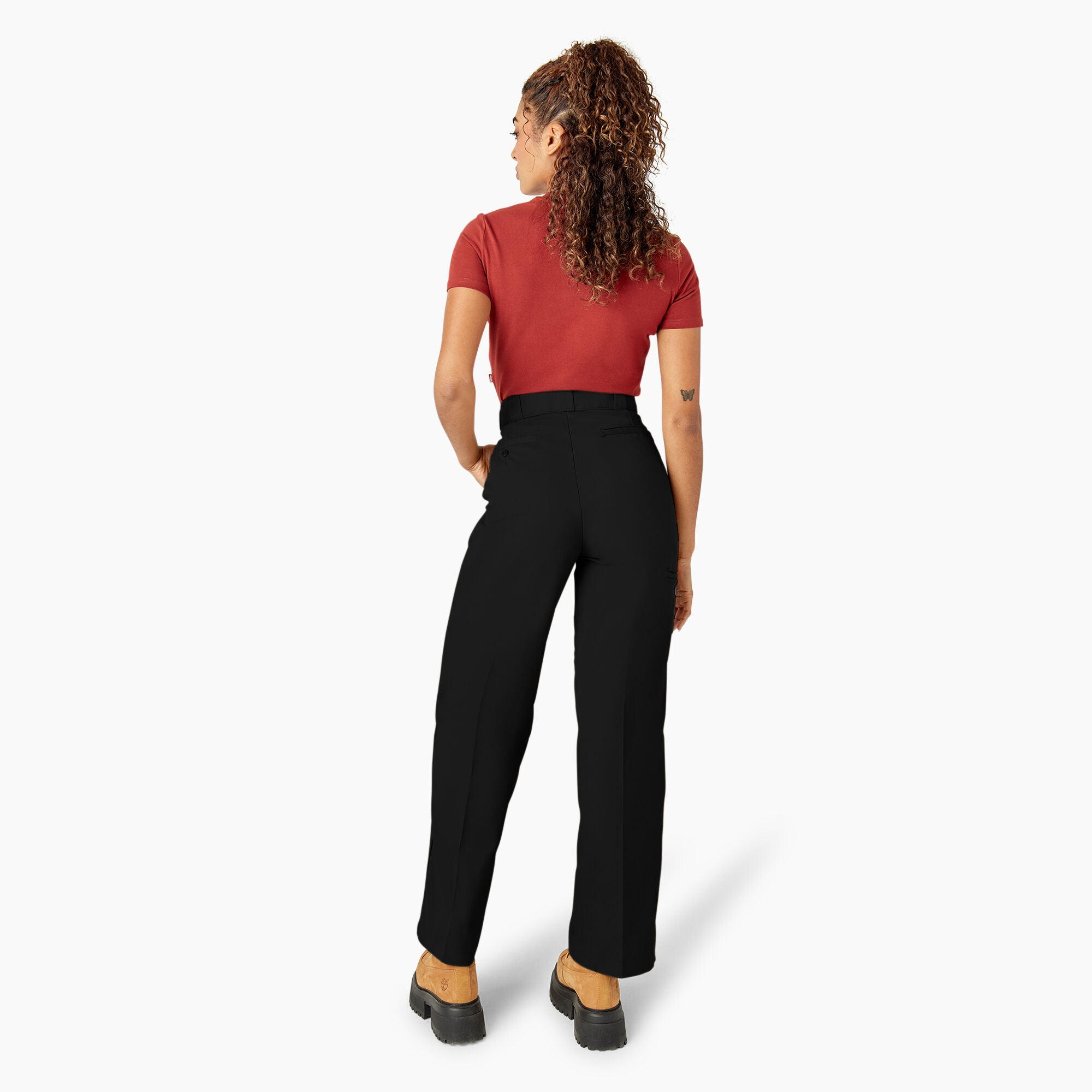 Women's Loose Fit Double Knee Work Pants - Image 19