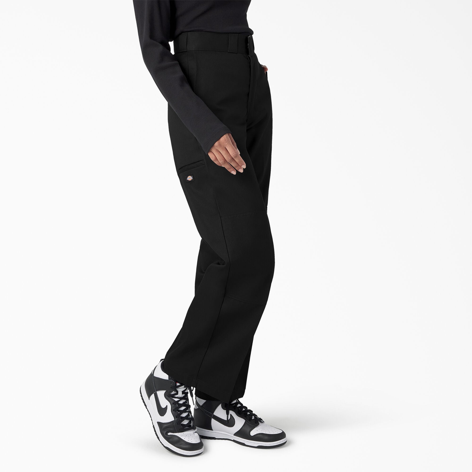 Women's Loose Fit Double Knee Work Pants - Image 4