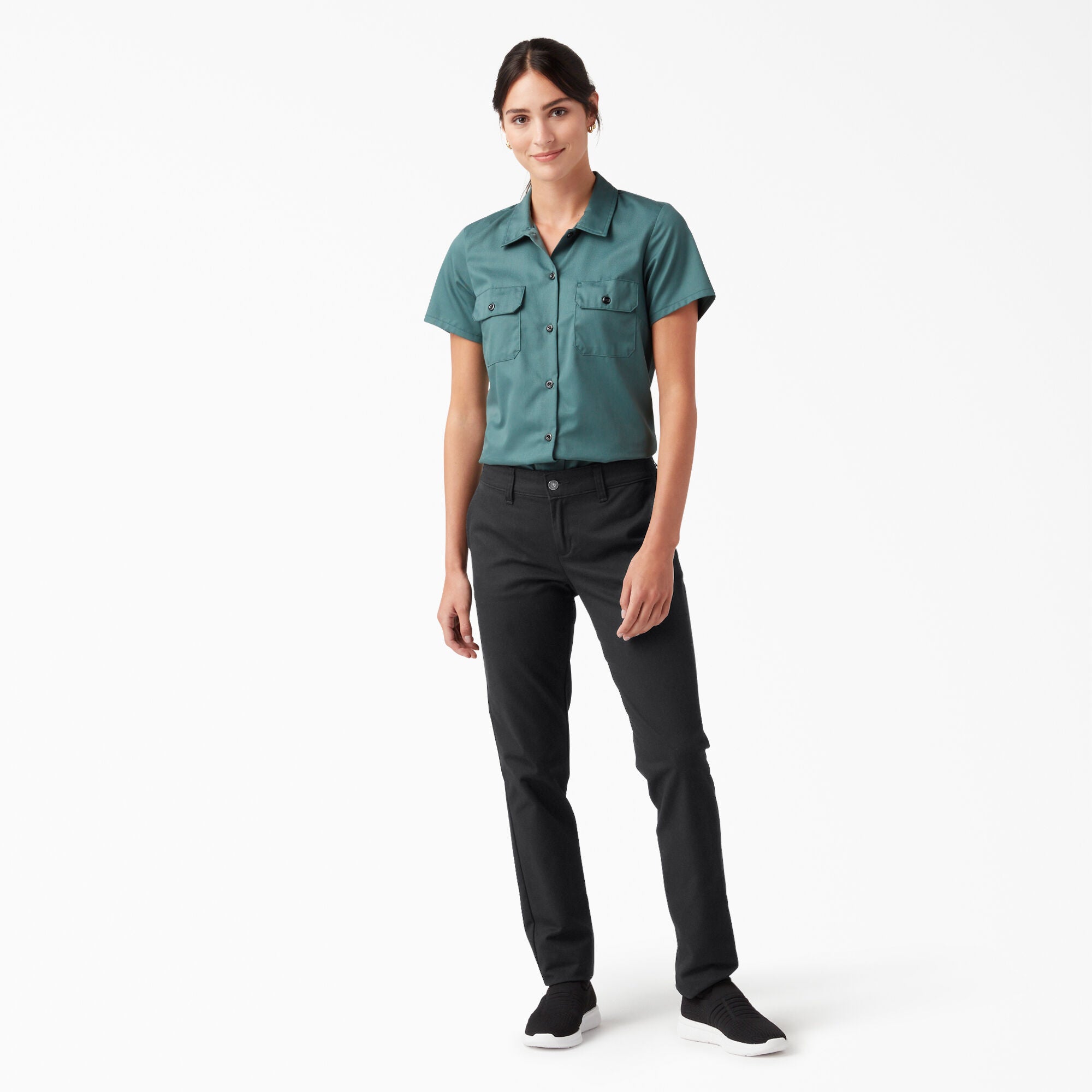 Women's Skinny Twill Pants - Image 4