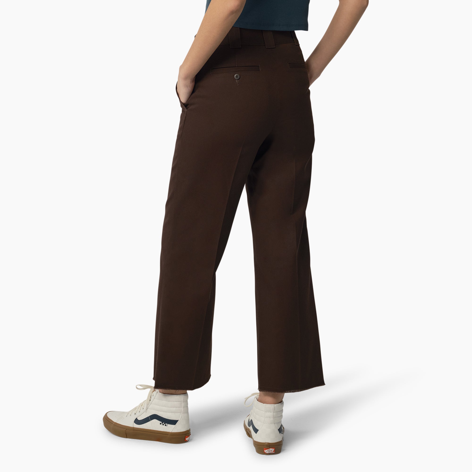Women's Regular Fit Cropped Pants - Image 2