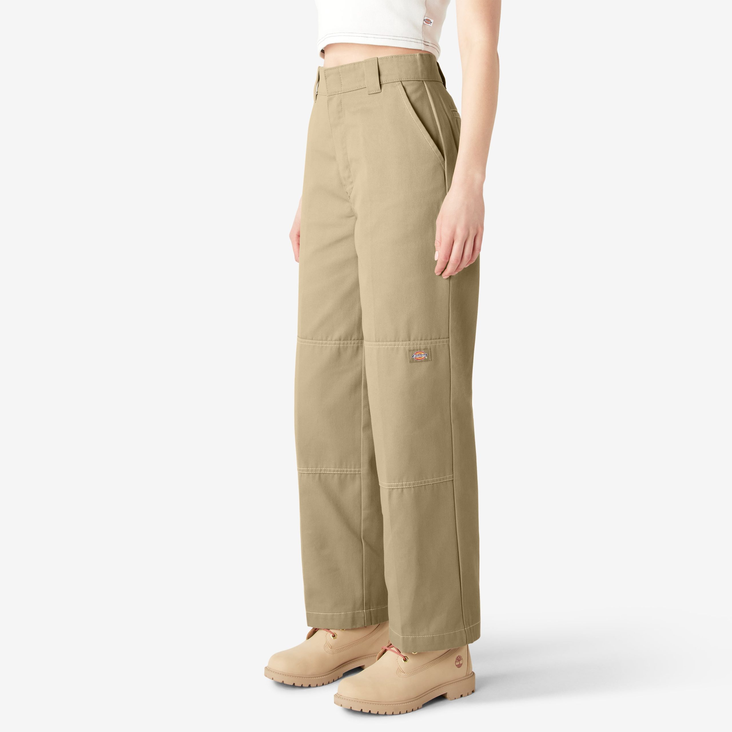 Women's Relaxed Fit Double Knee Pants - Image 3