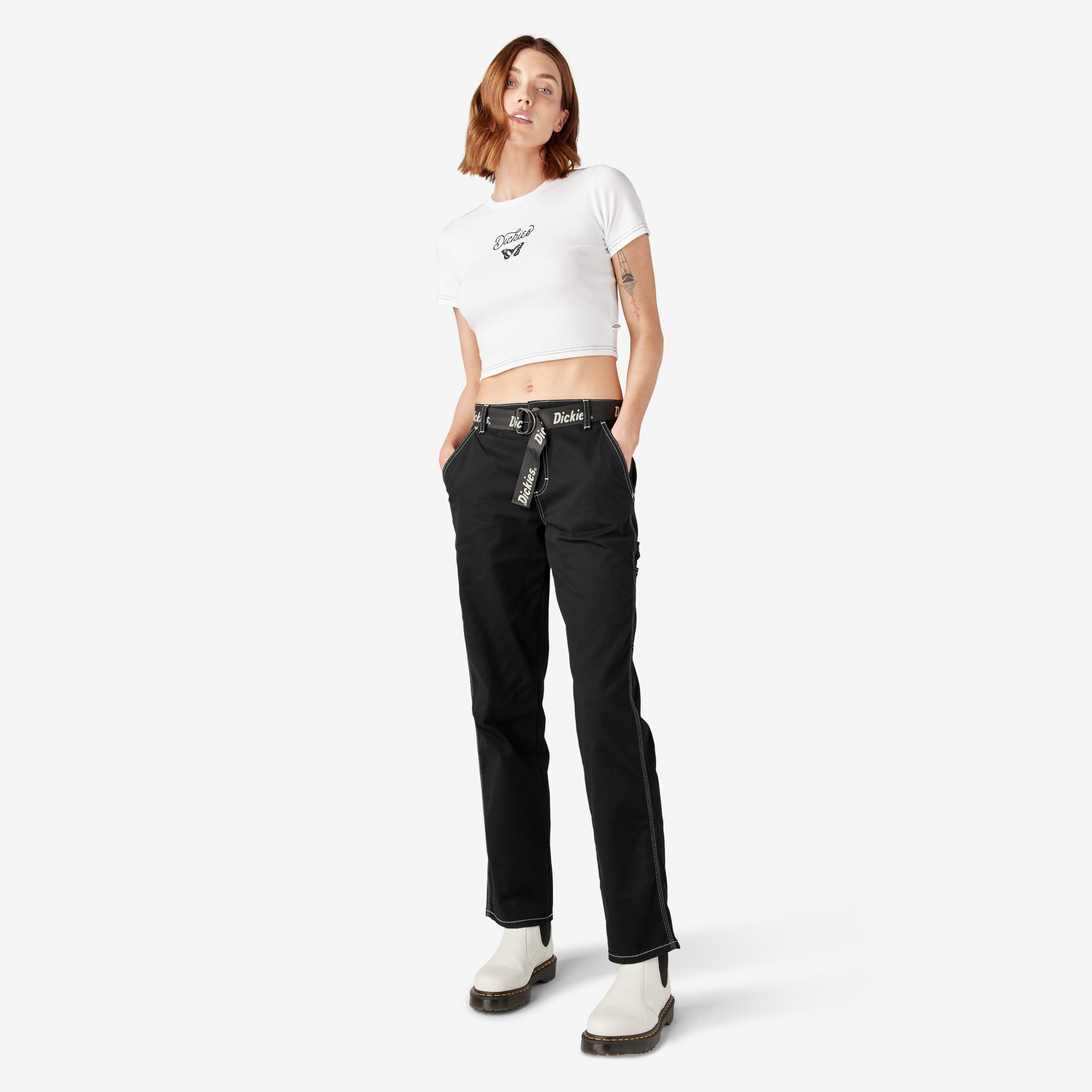 Women's Relaxed Fit Carpenter Pants - Image 14