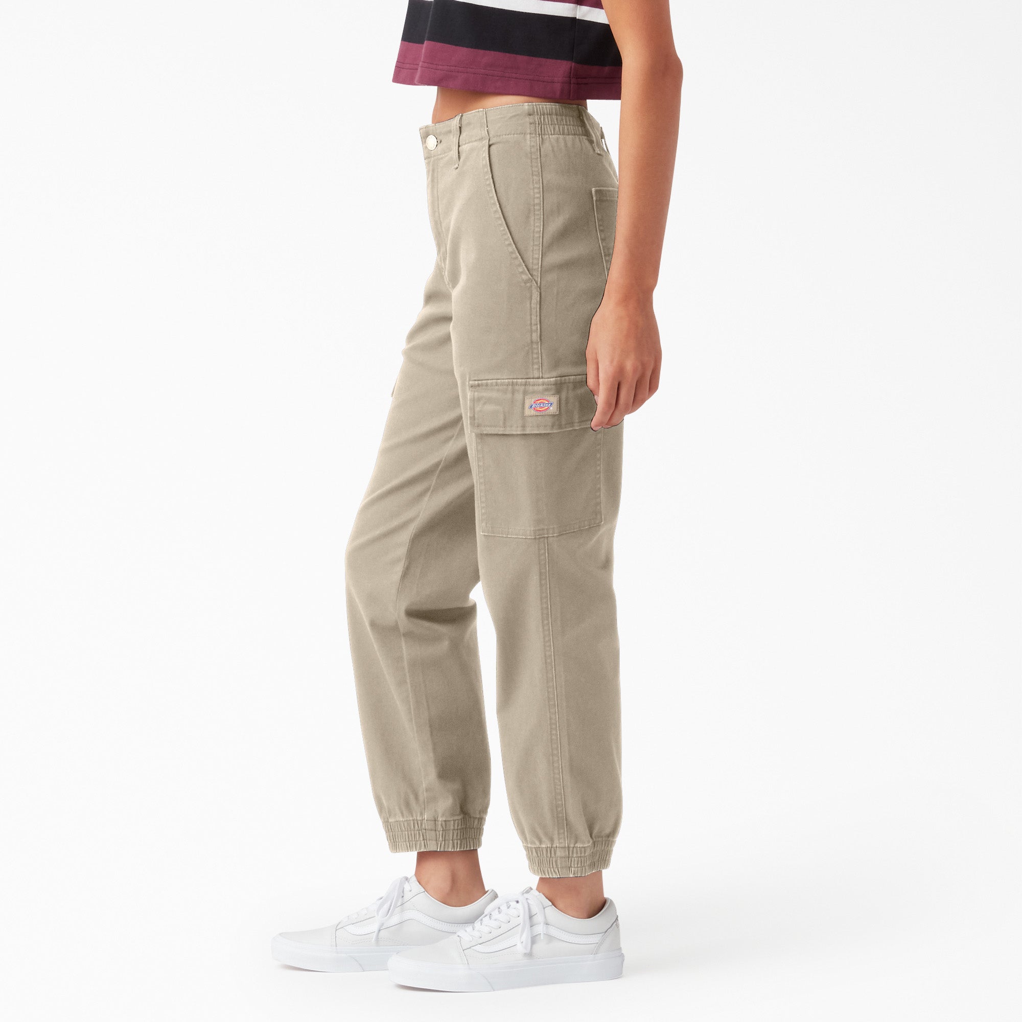 Women's High Rise Fit Cargo Jogger Pants - Image 3