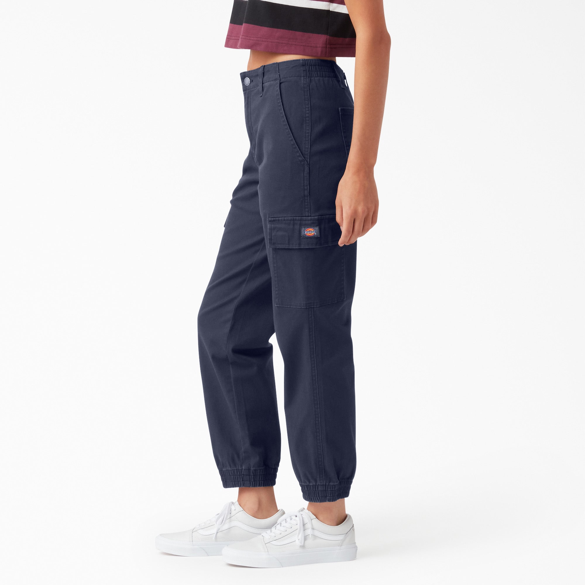 Women's High Rise Fit Cargo Jogger Pants - Image 3