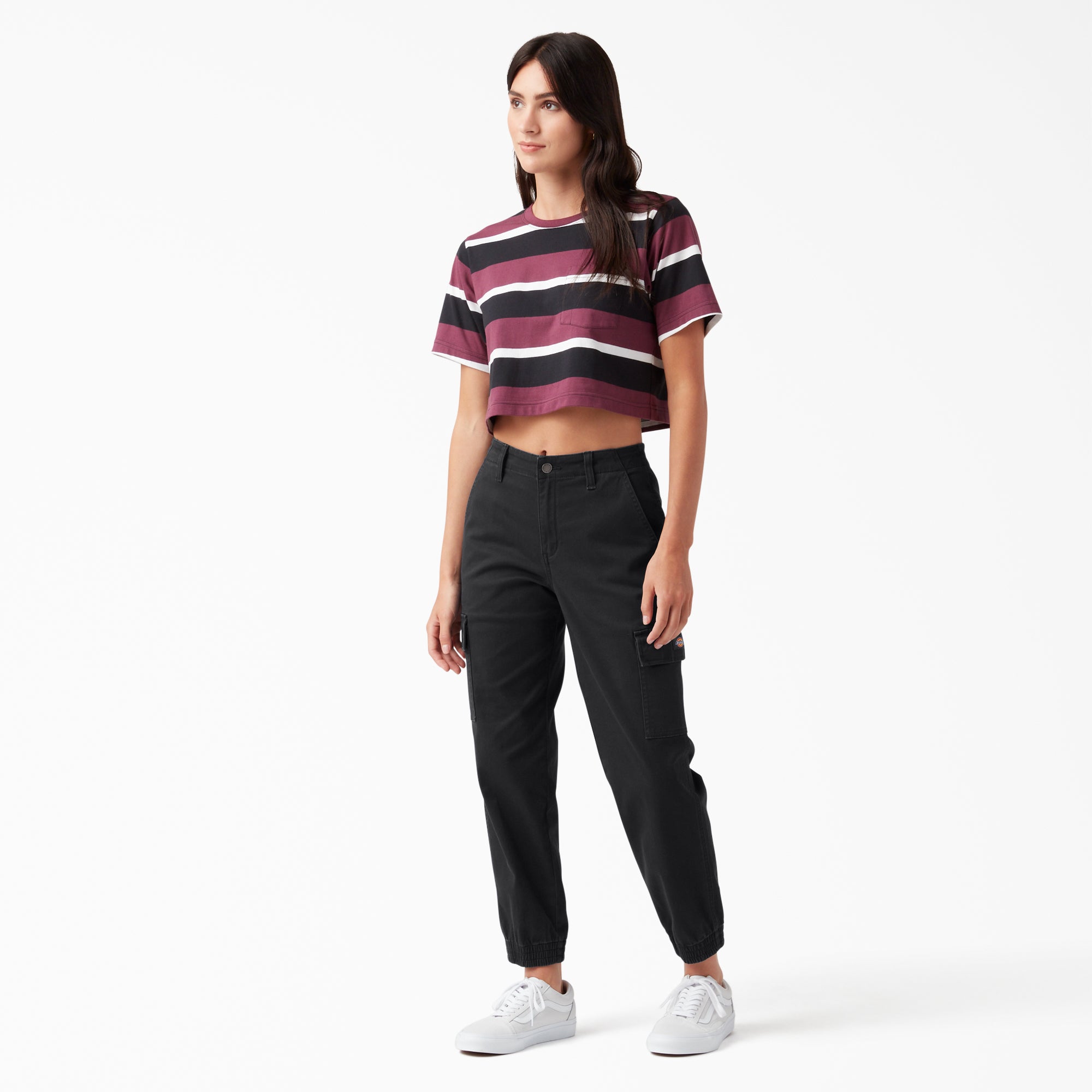 Women's High Rise Fit Cargo Jogger Pants - Image 9