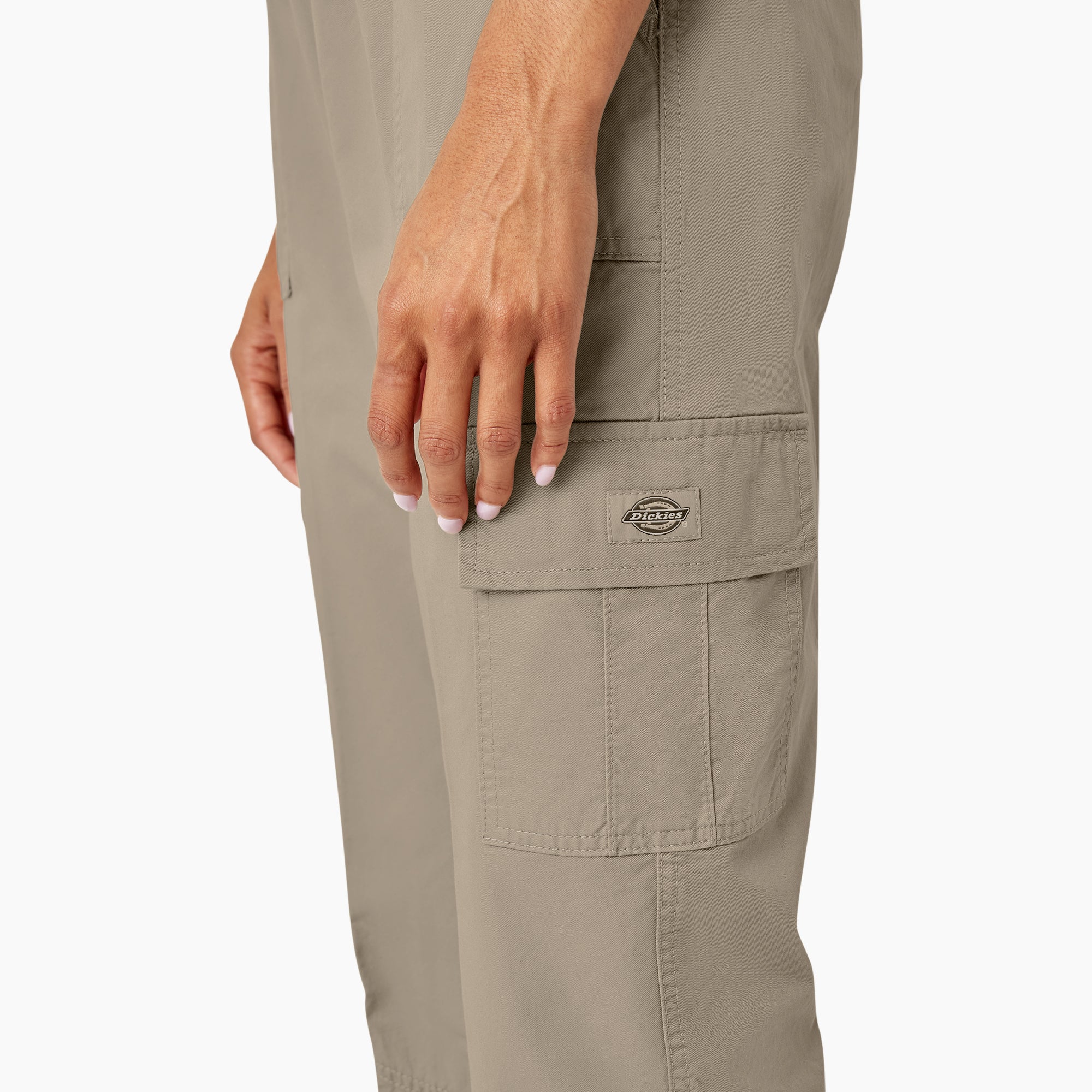 Women's Drawstring Cargo Pants - Image 8