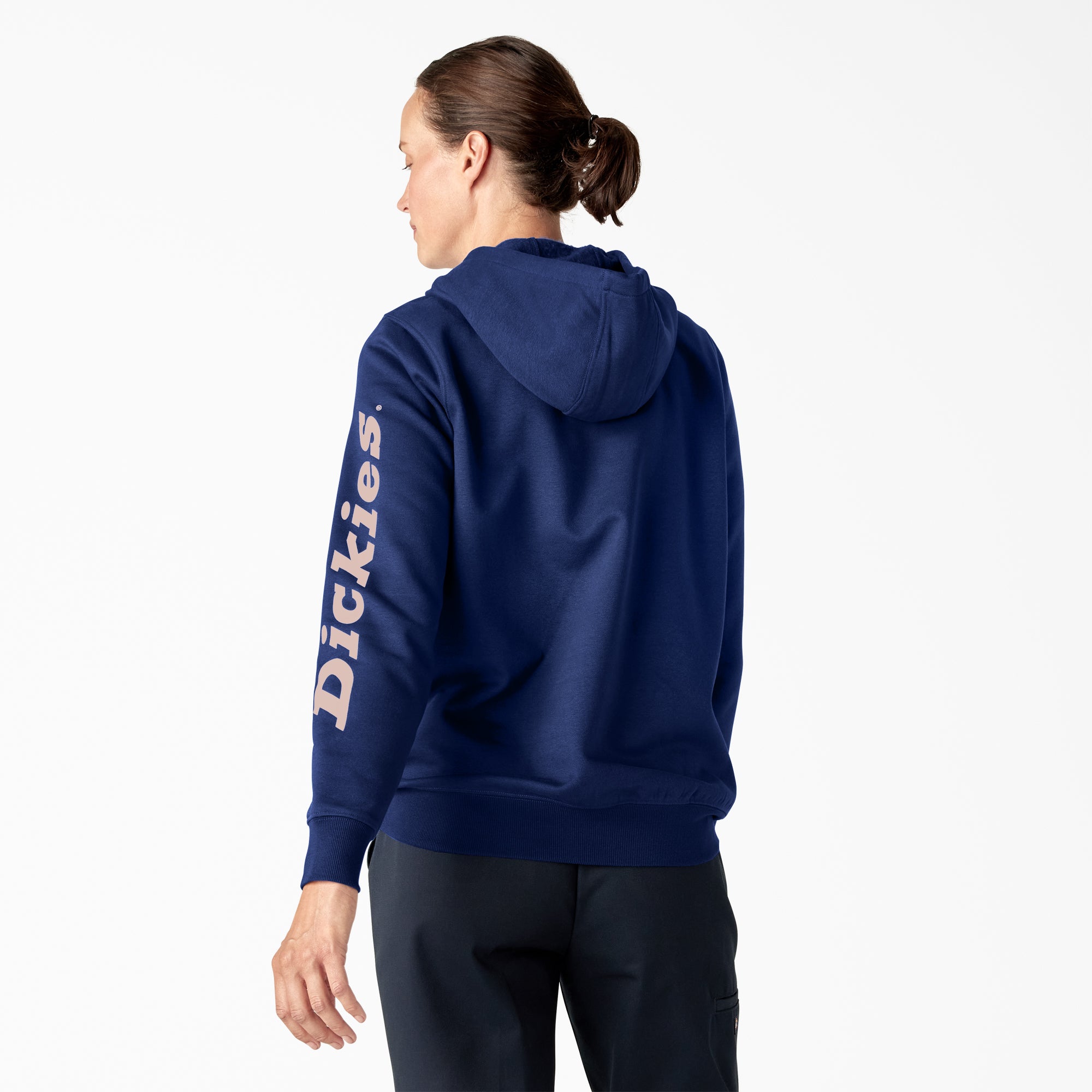 Women's Water Repellent Sleeve Logo Hoodie - Image 2