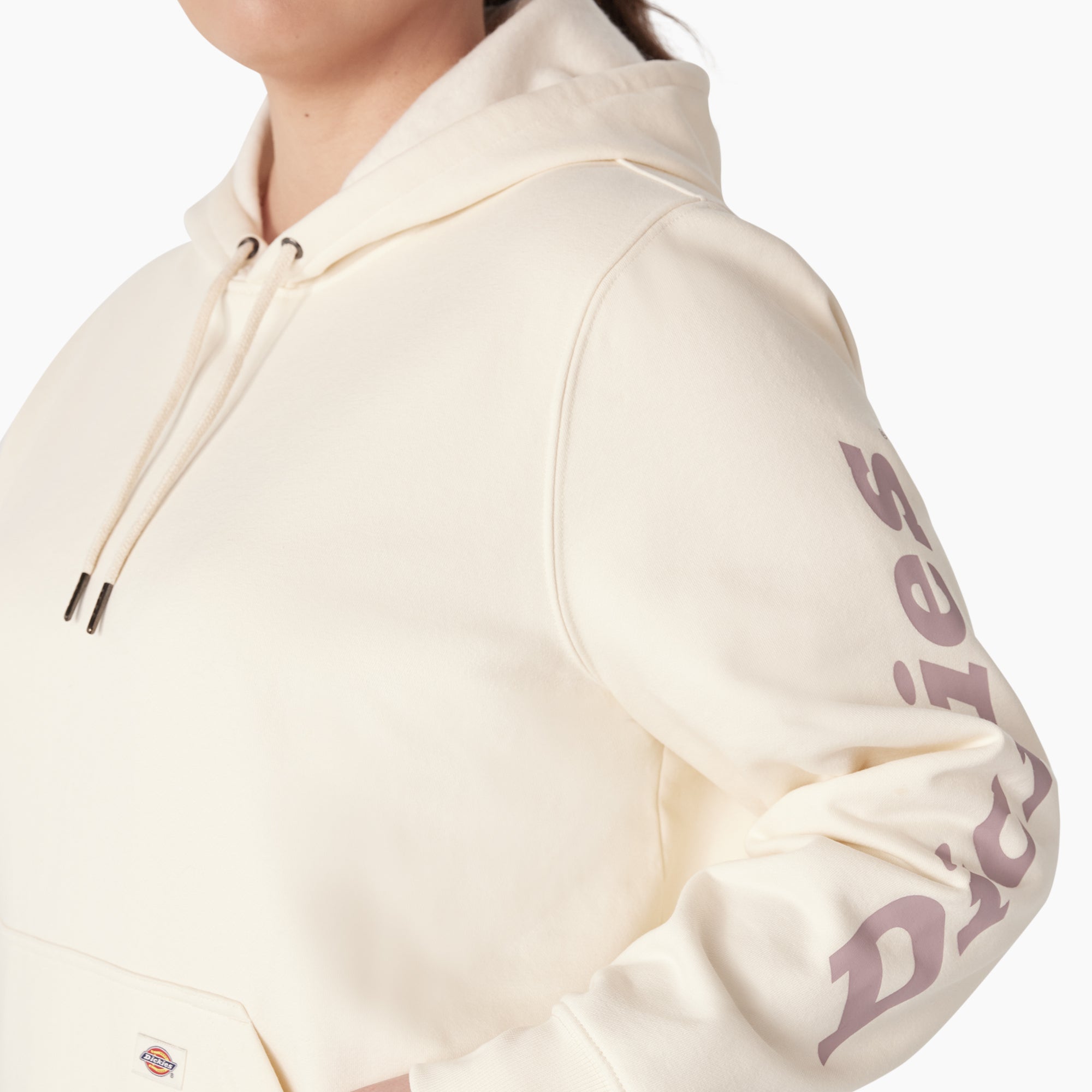 Women's Plus Water Repellent Sleeve Logo Hoodie - Image 8