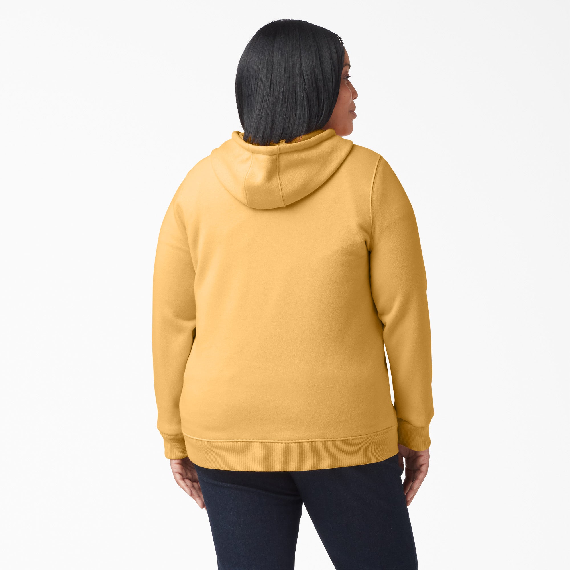Women's Plus Water Repellent Sleeve Logo Hoodie - Image 2