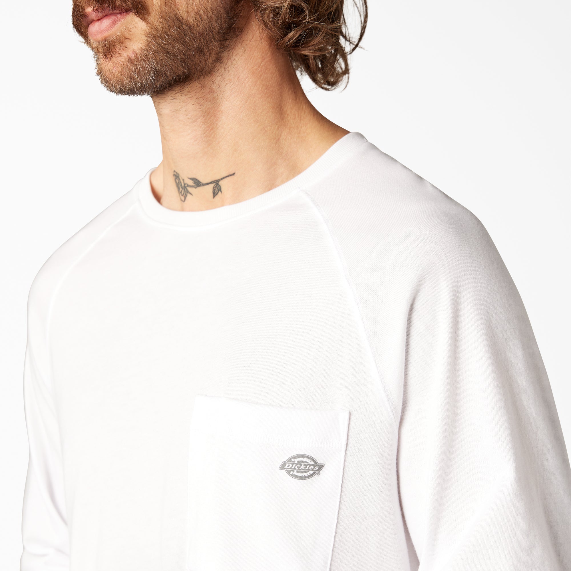 Cooling Long Sleeve Pocket T-Shirt - Image 7