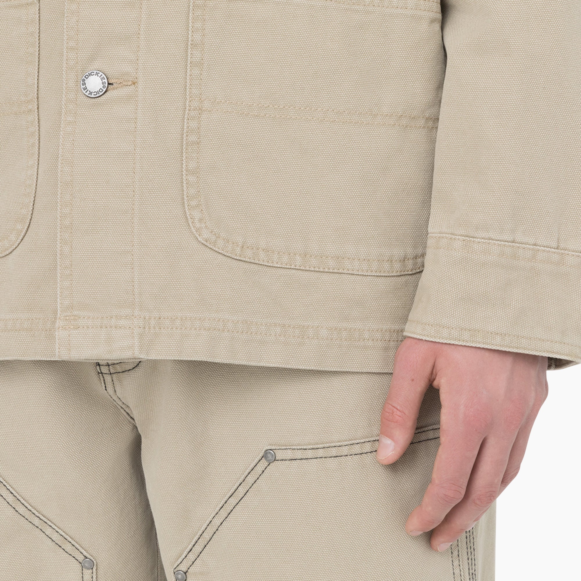 Stonewashed Duck Unlined Chore Coat - Image 6