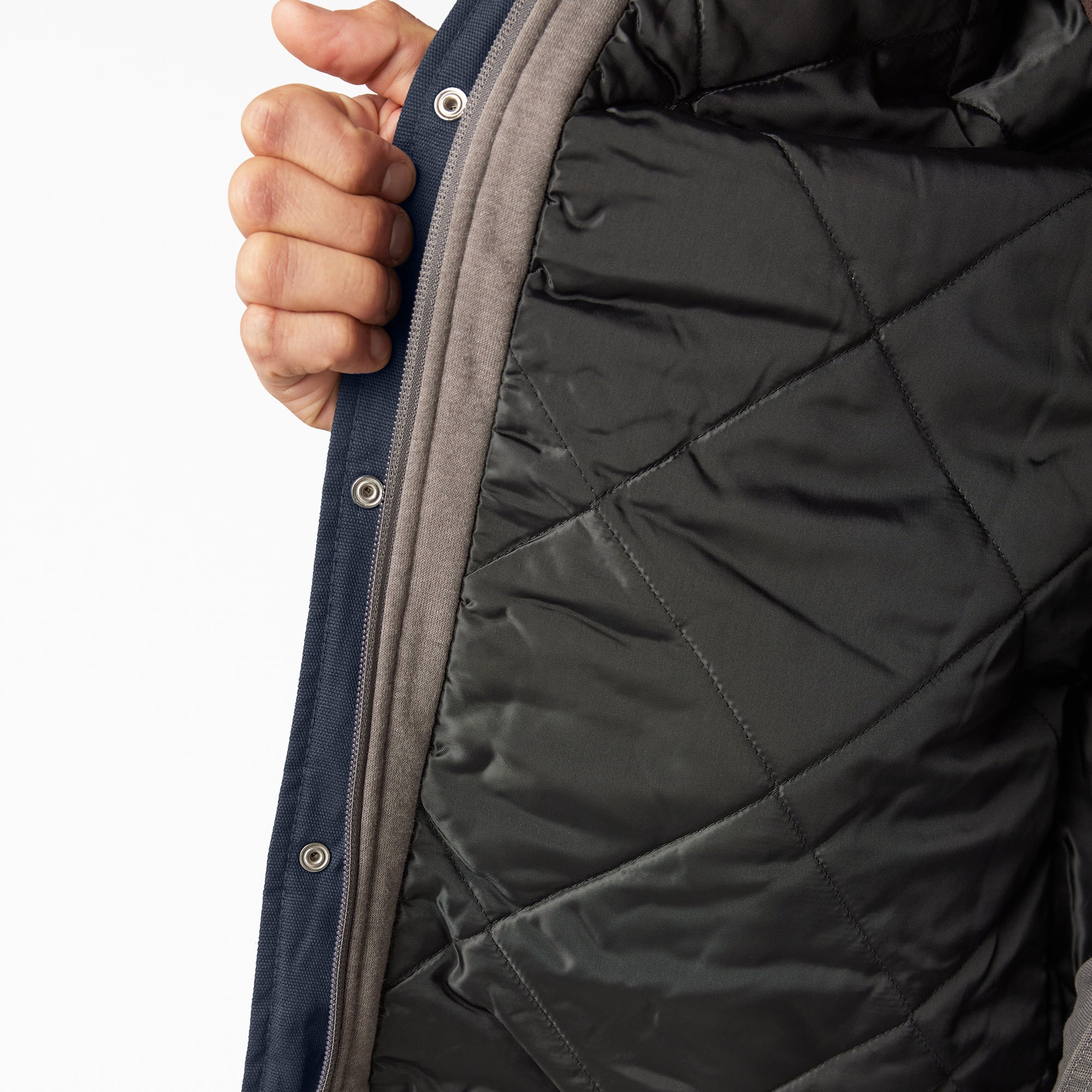 Water Repellent Duck Hooded Shirt Jacket - Image 12