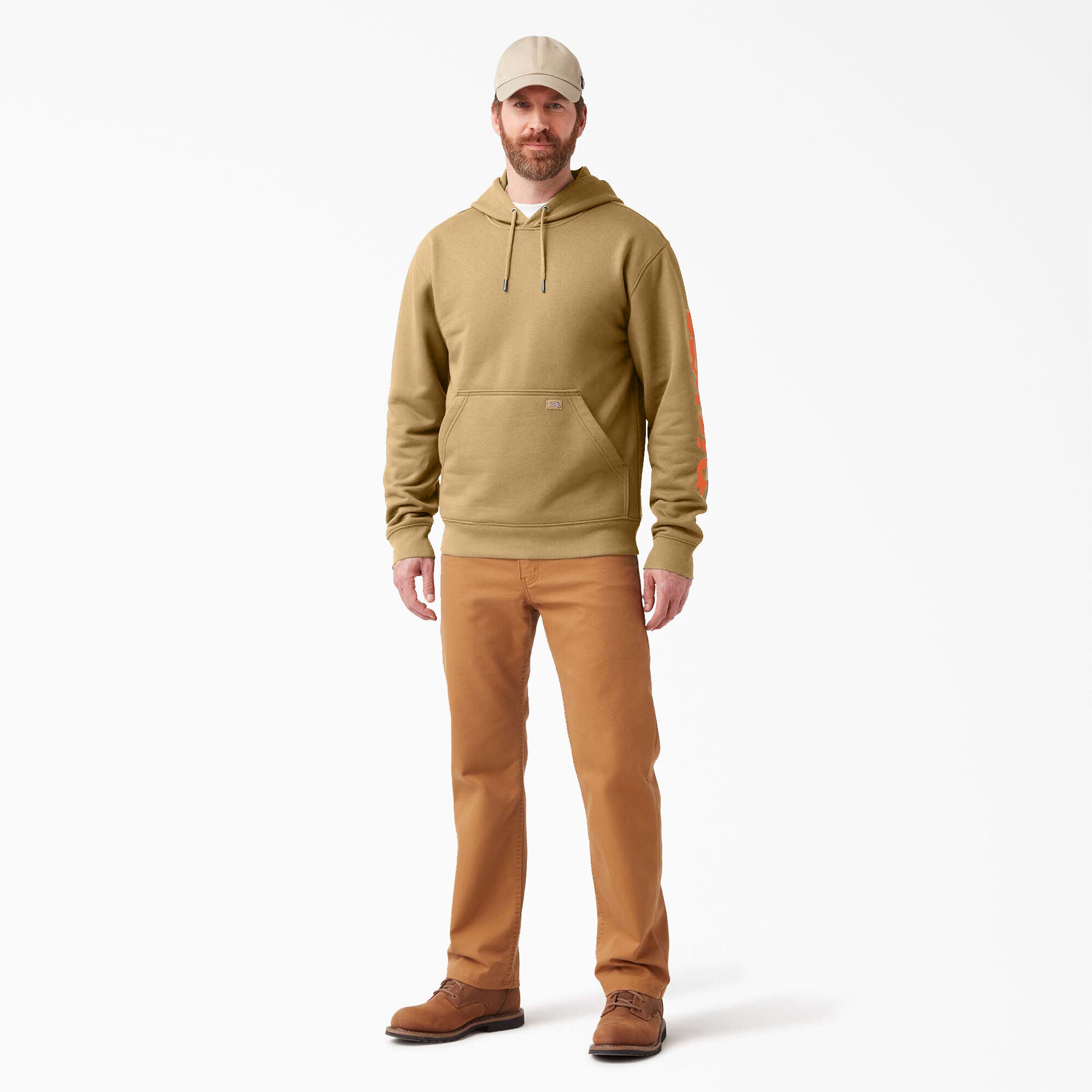 Water Repellent Sleeve Logo Hoodie - Image 4