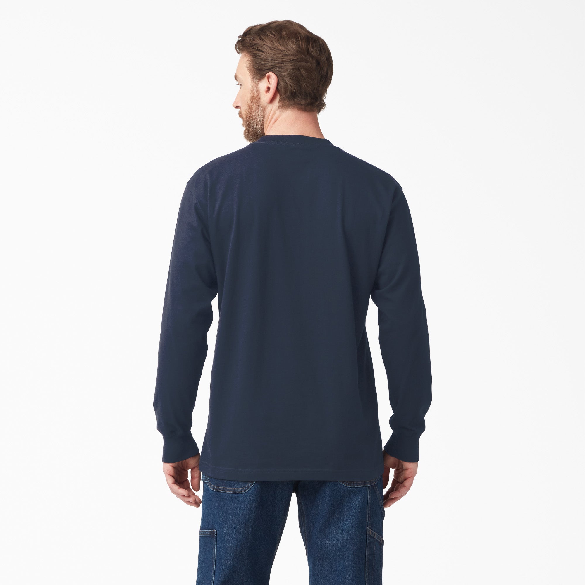 Tri-Color Logo Graphic Long Sleeve T-Shirt - Image 2