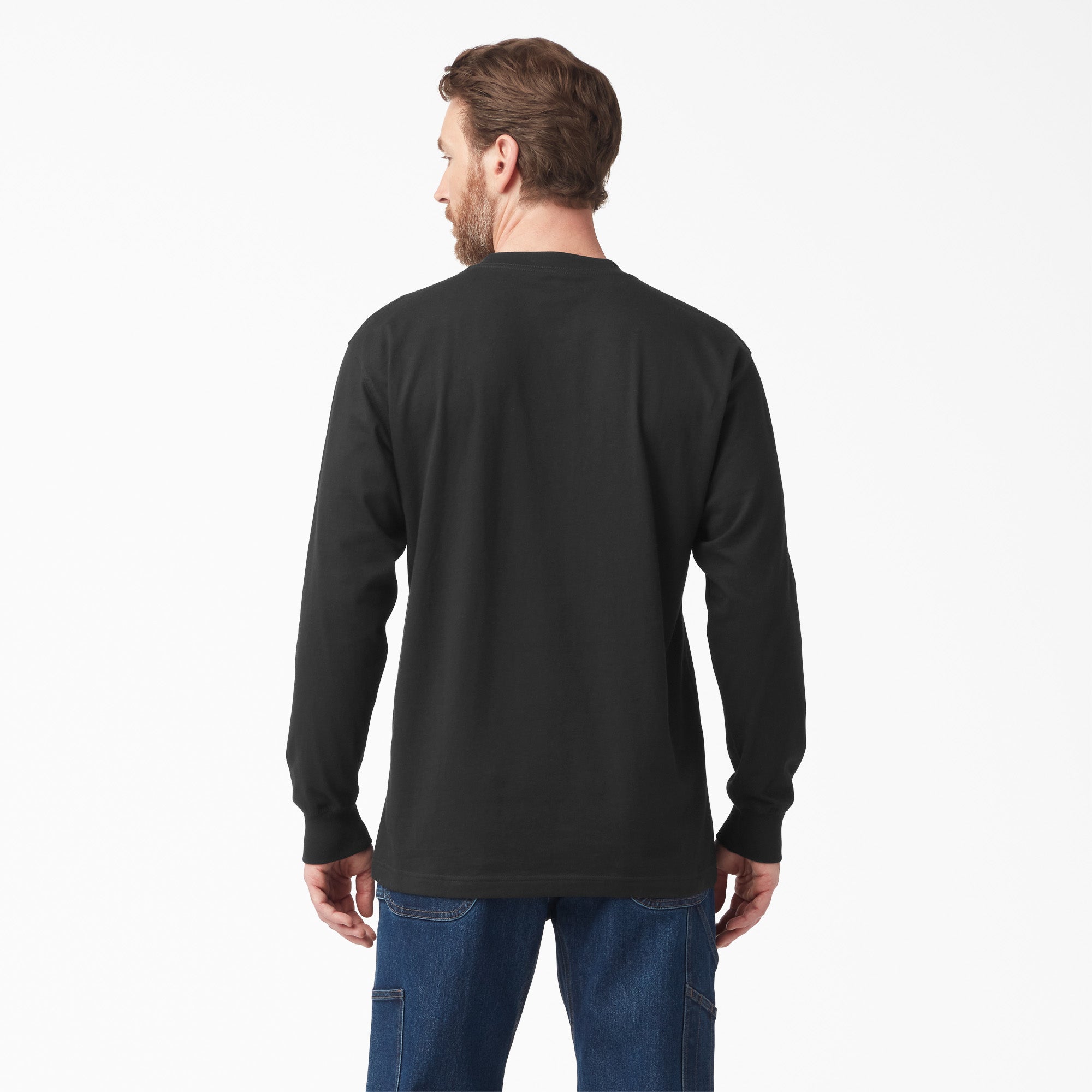 Tri-Color Logo Graphic Long Sleeve T-Shirt - Image 2