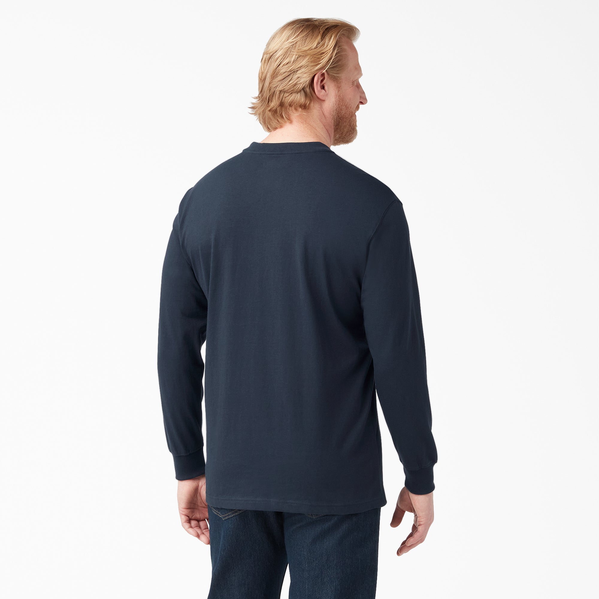 Heavyweight Long Sleeve Henley T-Shirt - Image 2