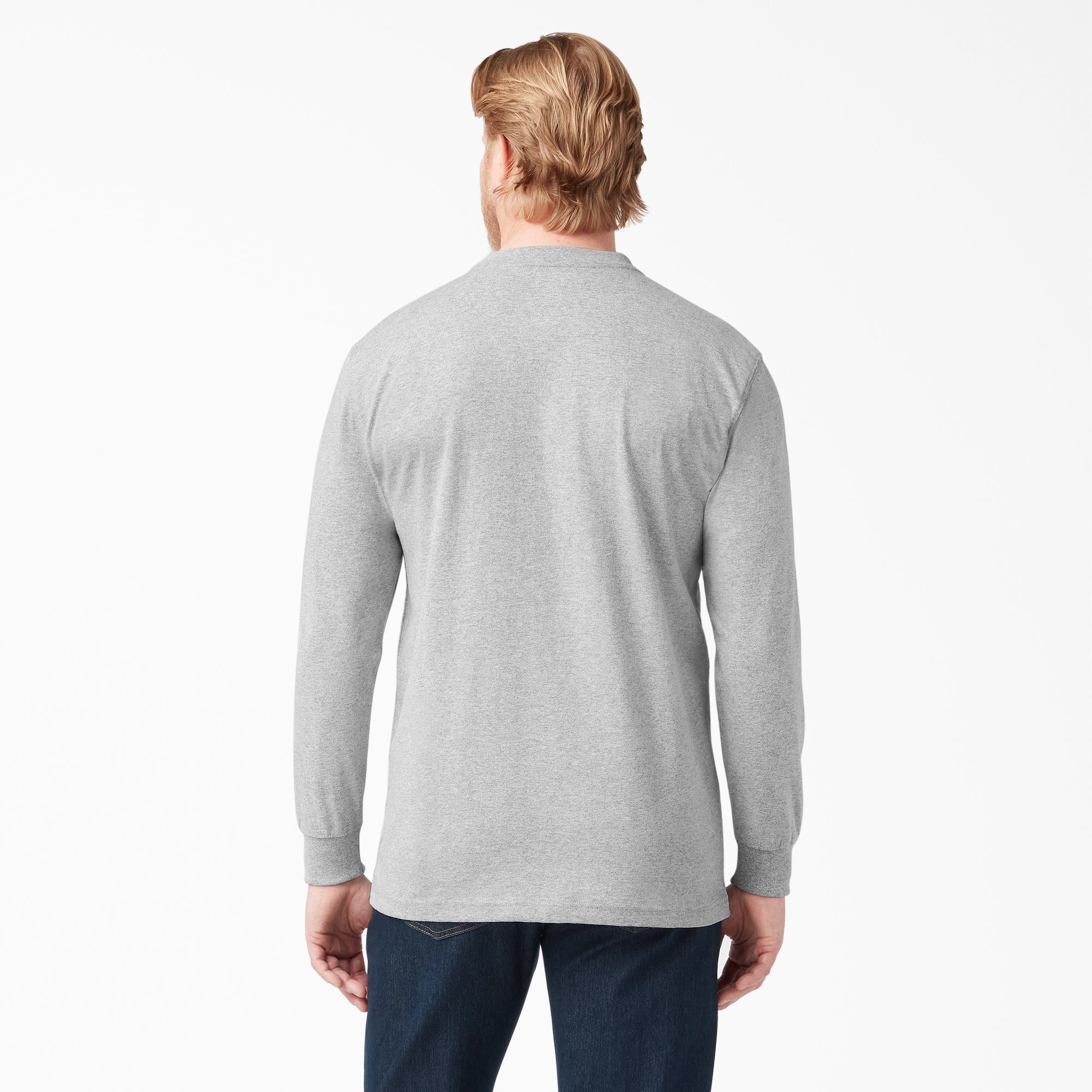 Heavyweight Long Sleeve Henley T-Shirt - Image 2