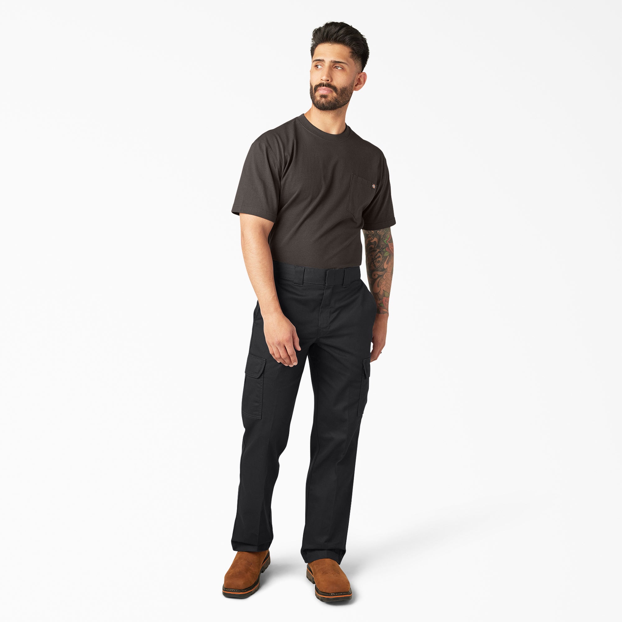 Relaxed Fit Cargo Work Pants - Image 4