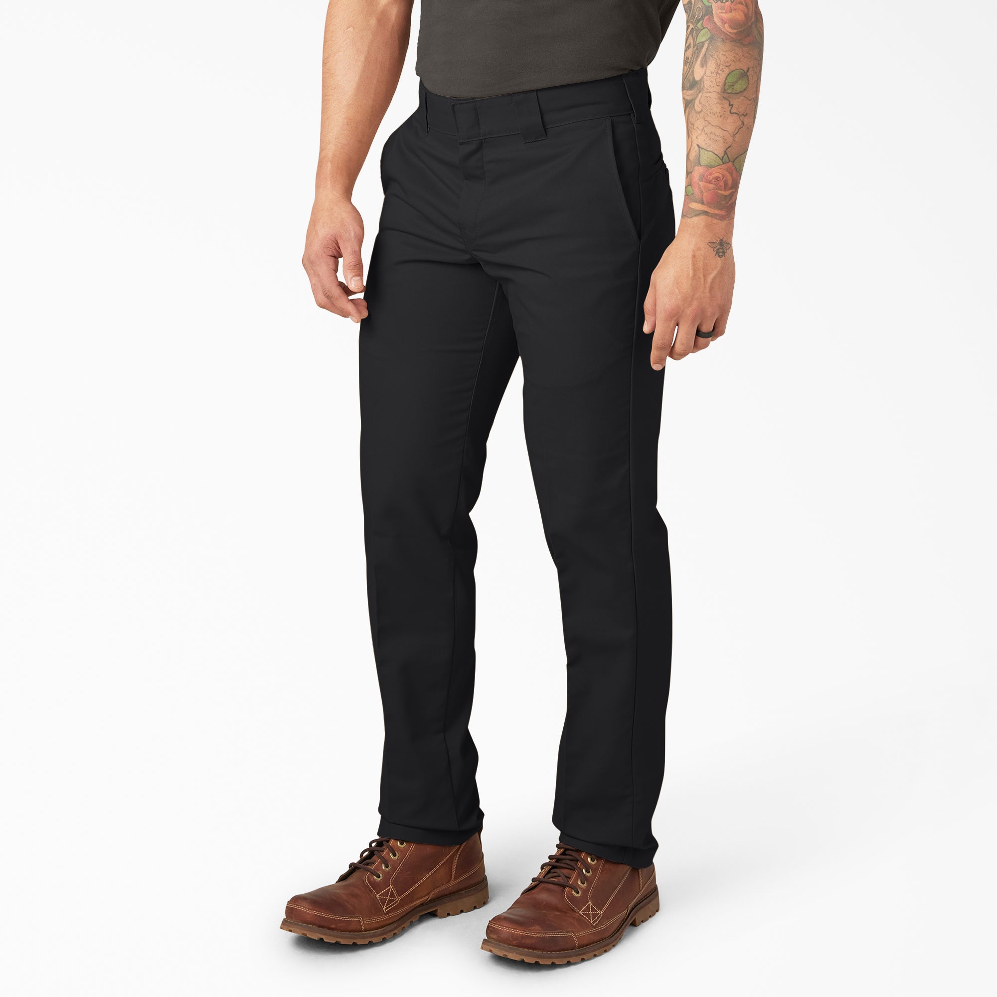 FLEX Slim Fit Tapered Leg Multi-Use Pocket Work Pants - Image 3