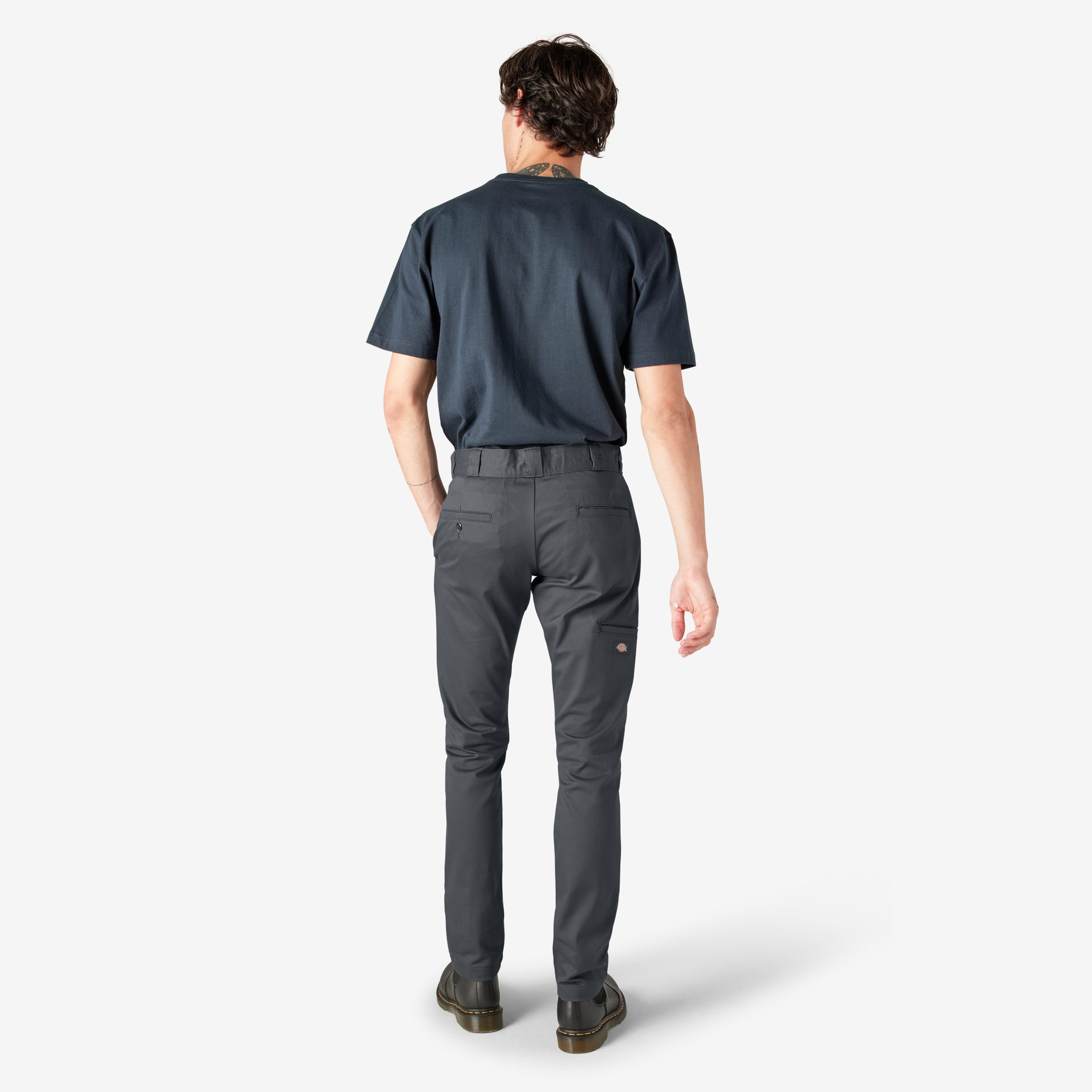 FLEX Skinny Fit Double Knee Work Pants - Image 6