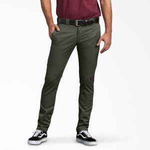 FLEX Skinny Fit Double Knee Work Pants