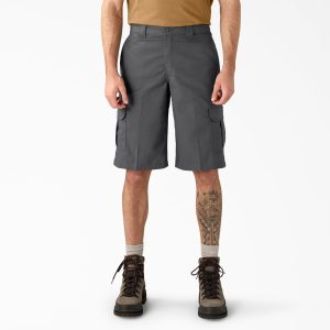 FLEX Relaxed Fit Cargo Shorts. 13
