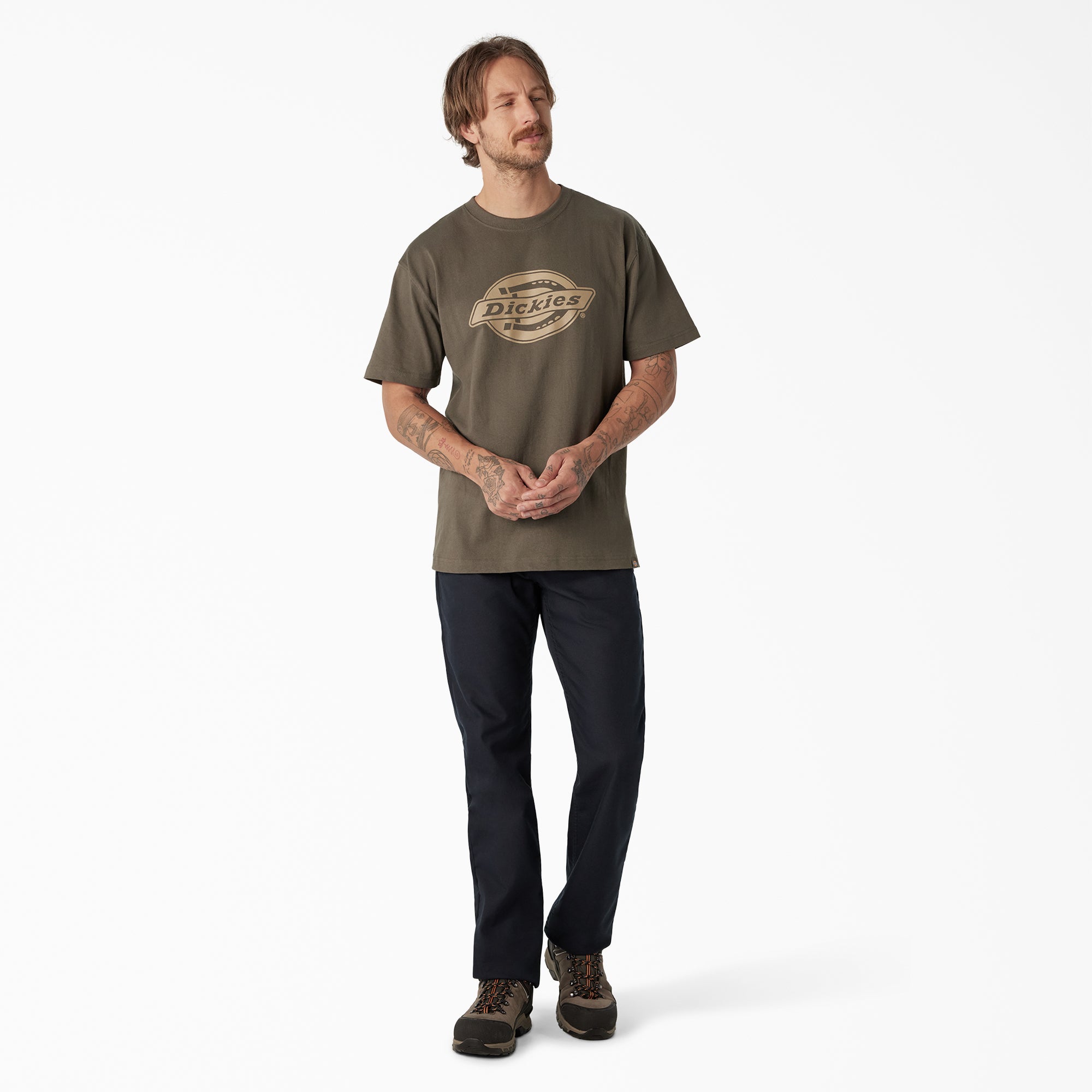 Short Sleeve Heavyweight Logo T-Shirt - Image 4