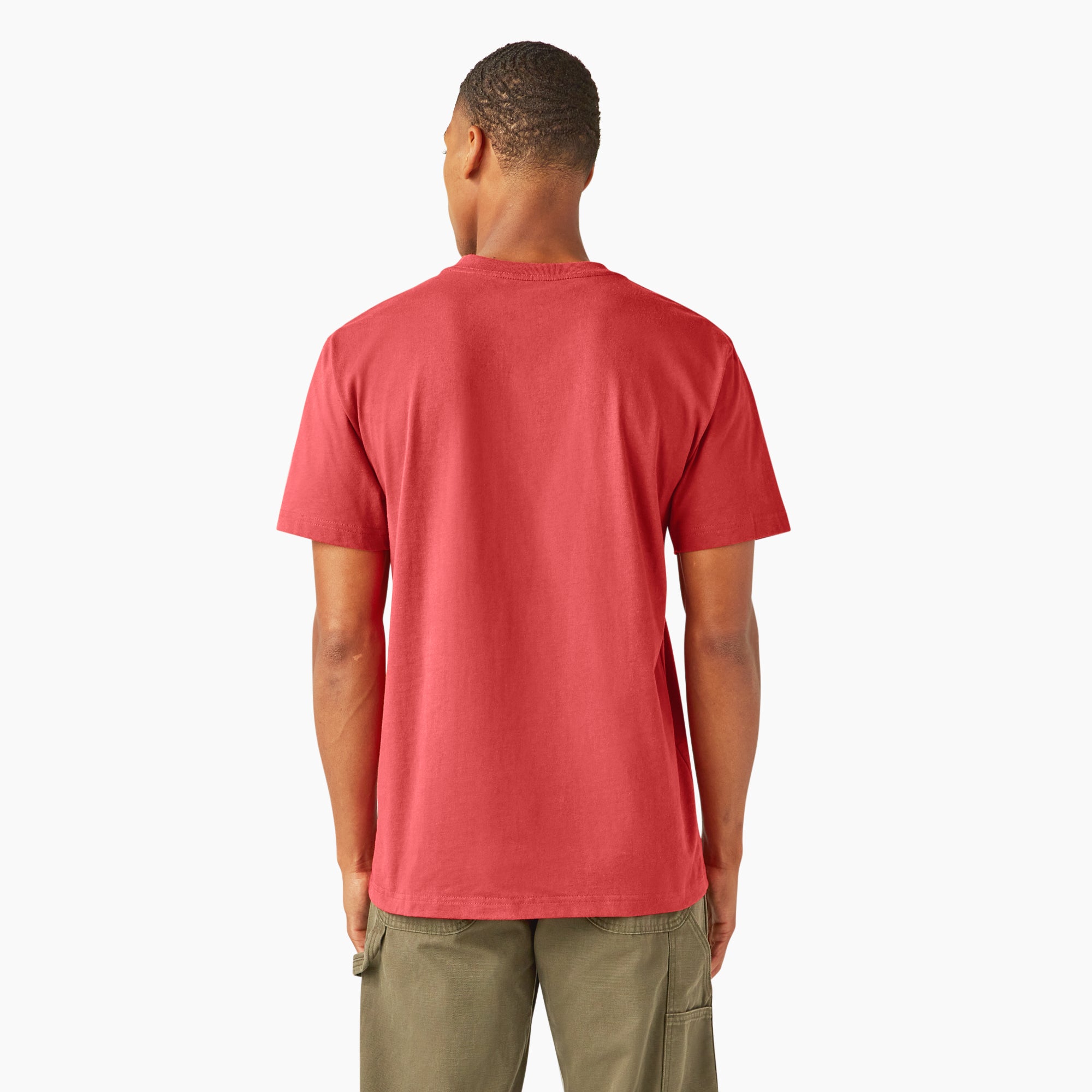 Heavyweight Short Sleeve Pocket T-Shirt - Image 2
