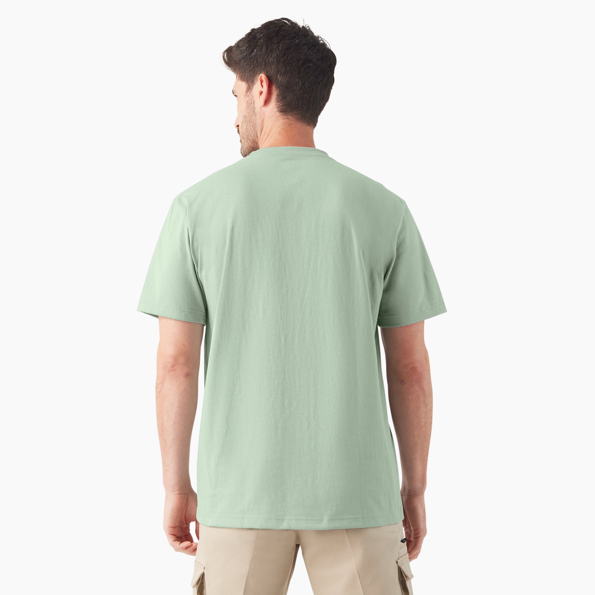 Heavyweight Short Sleeve Pocket T-Shirt - Image 2