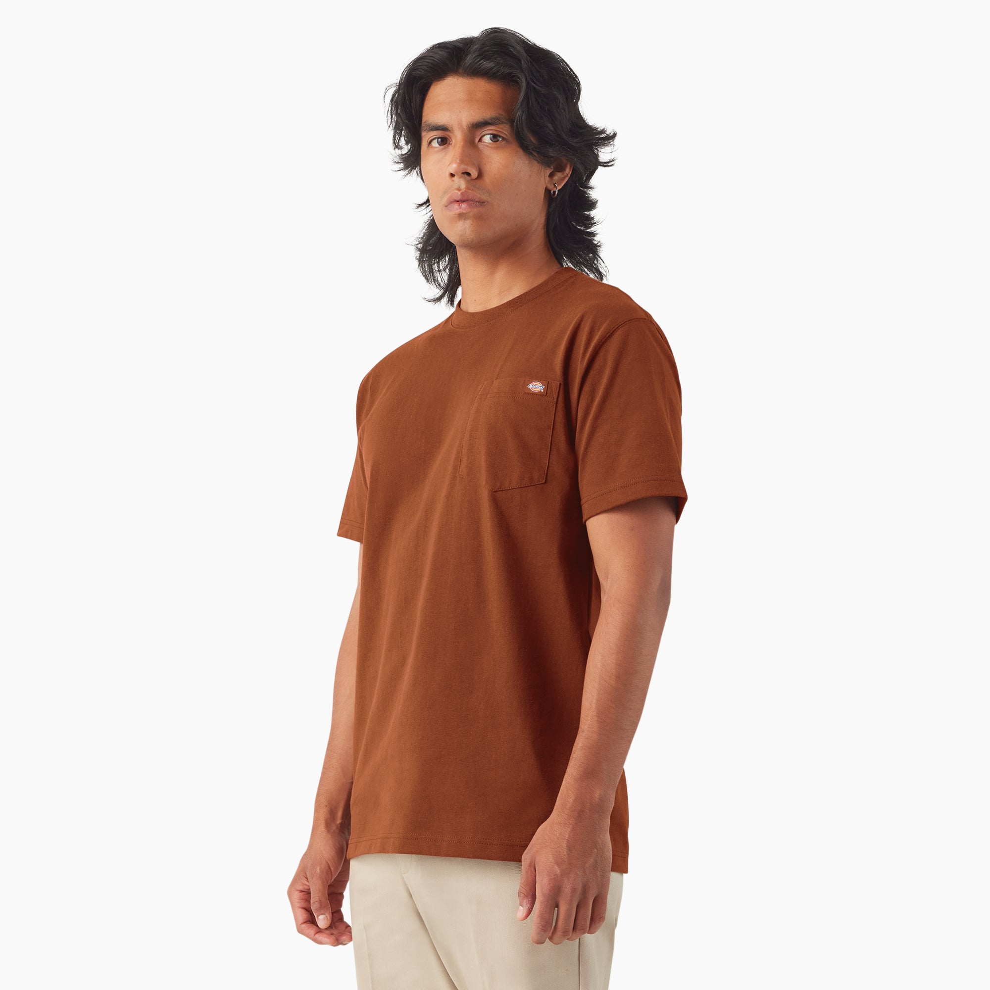Heavyweight Short Sleeve Pocket T-Shirt - Image 3