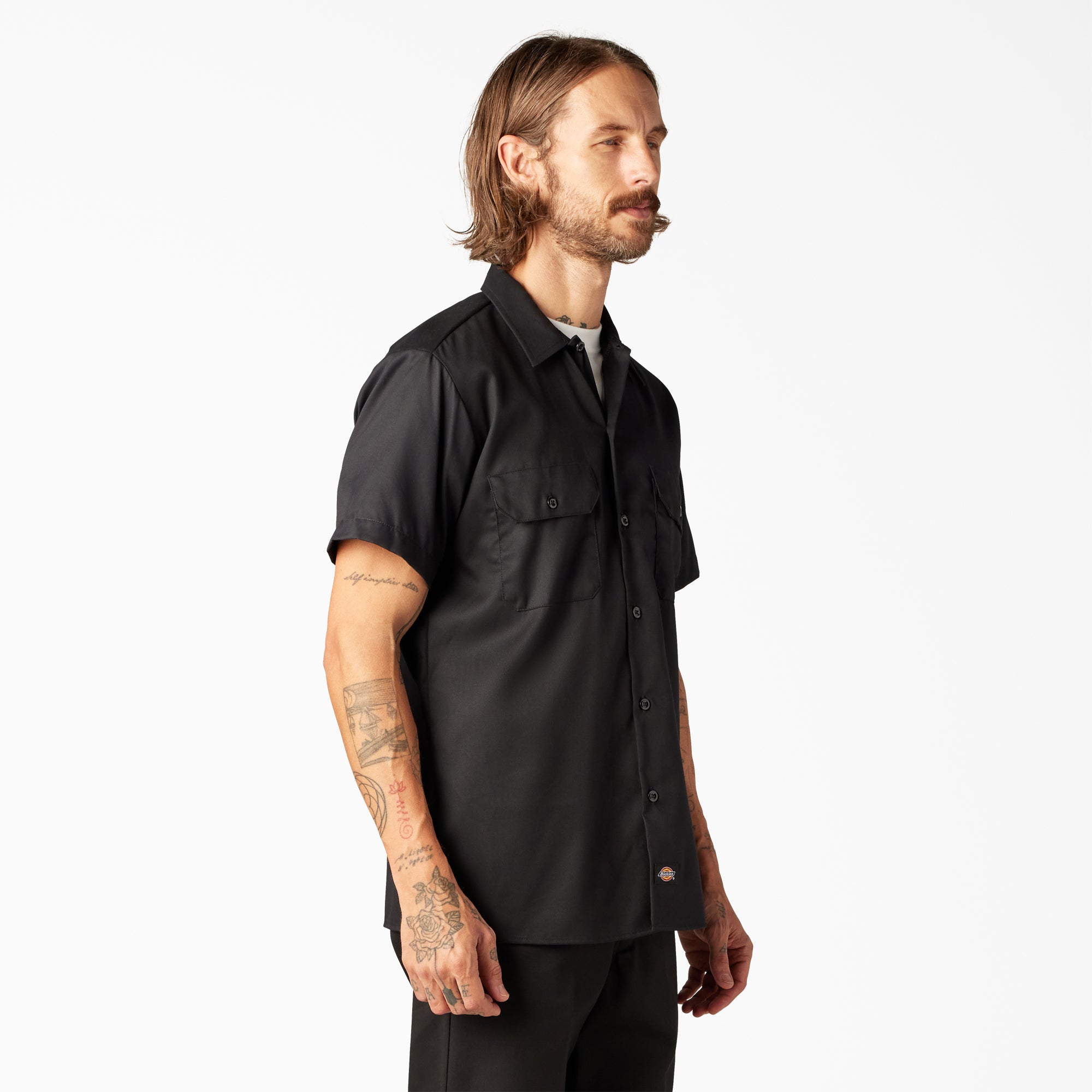 FLEX Slim Fit Short Sleeve Work Shirt - Image 4