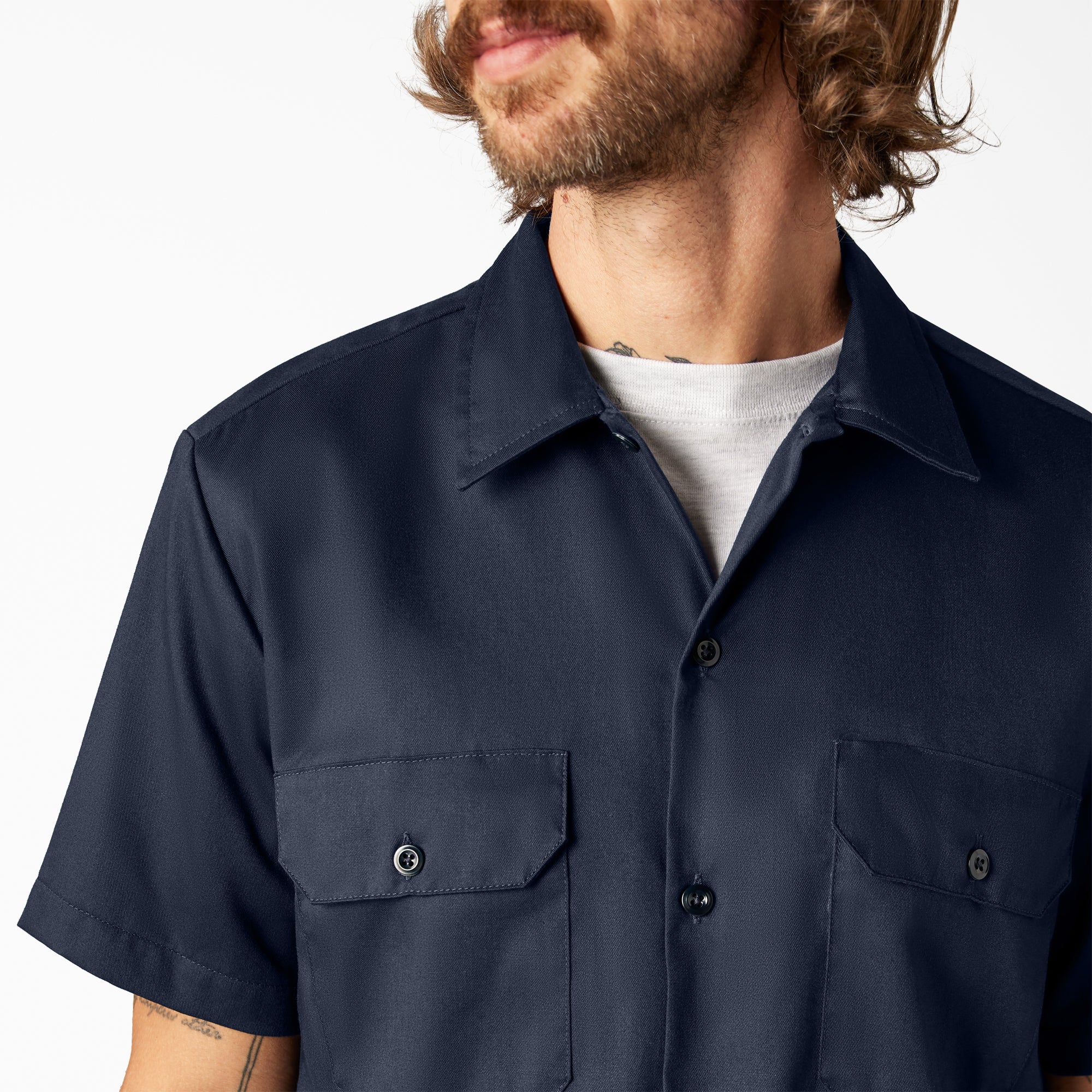 FLEX Slim Fit Short Sleeve Work Shirt - Image 7